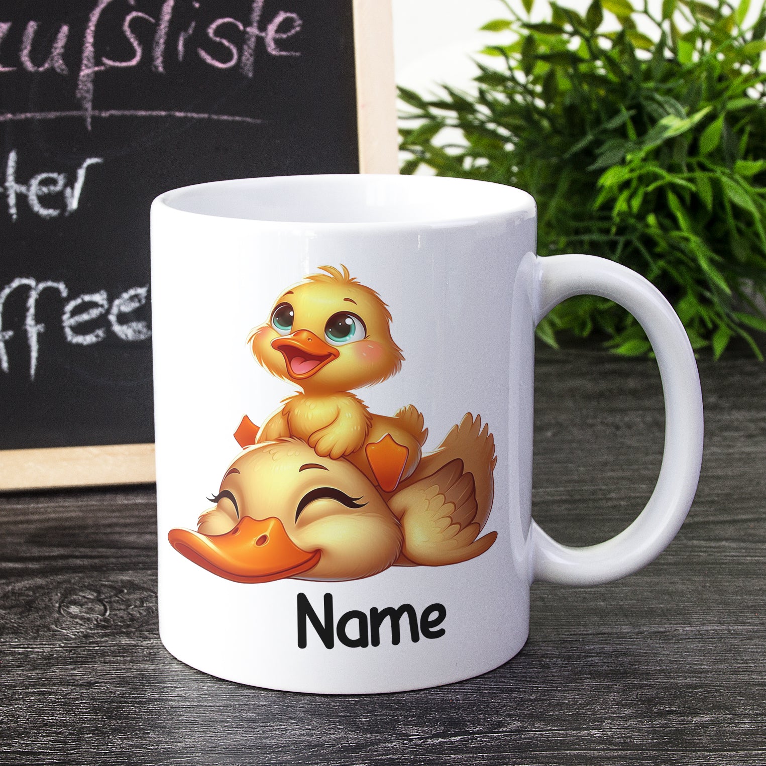 Tasse Entzückendes Entenmotiv
