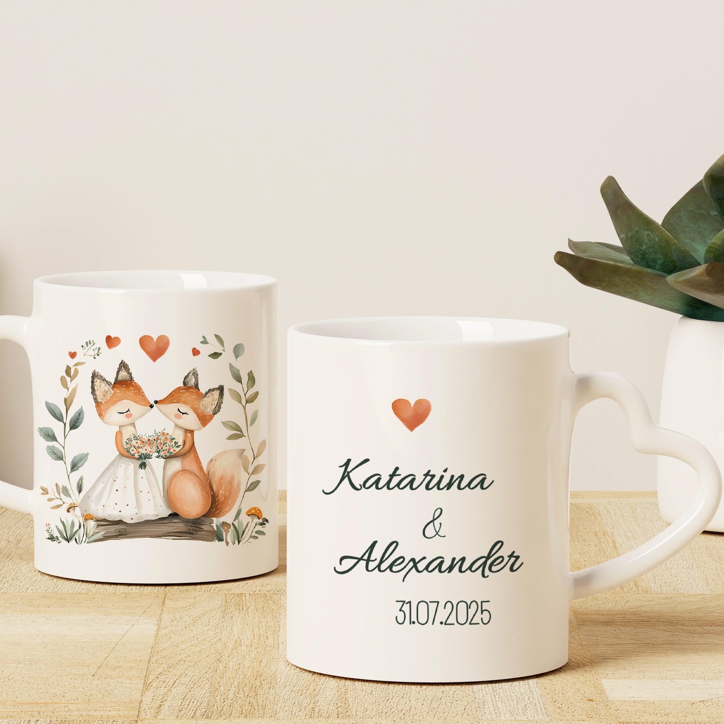 Tasse mit Herzhenkel - Ein Zeichen der Verbundenheit