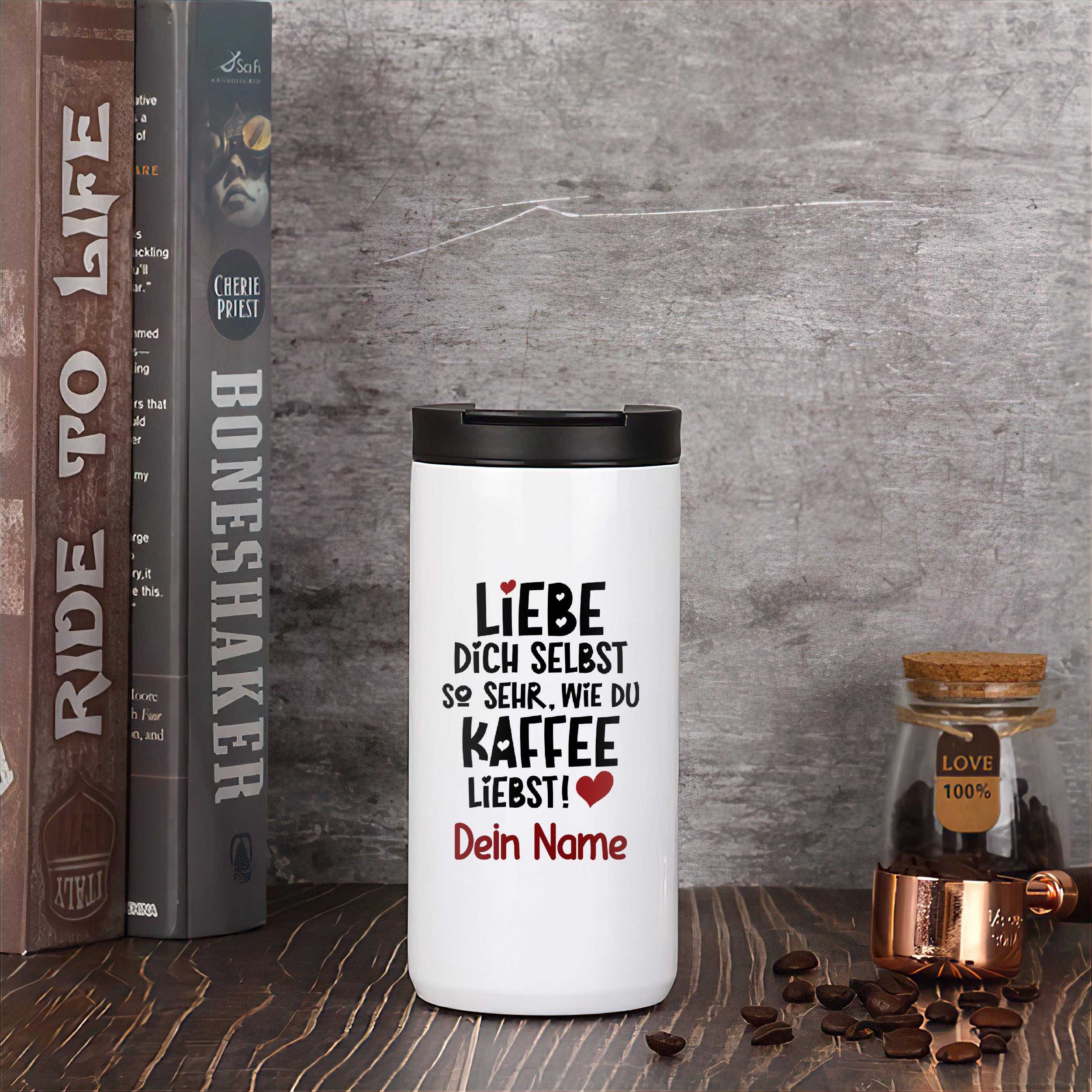 Kaffeebecher Liebe dich selbst