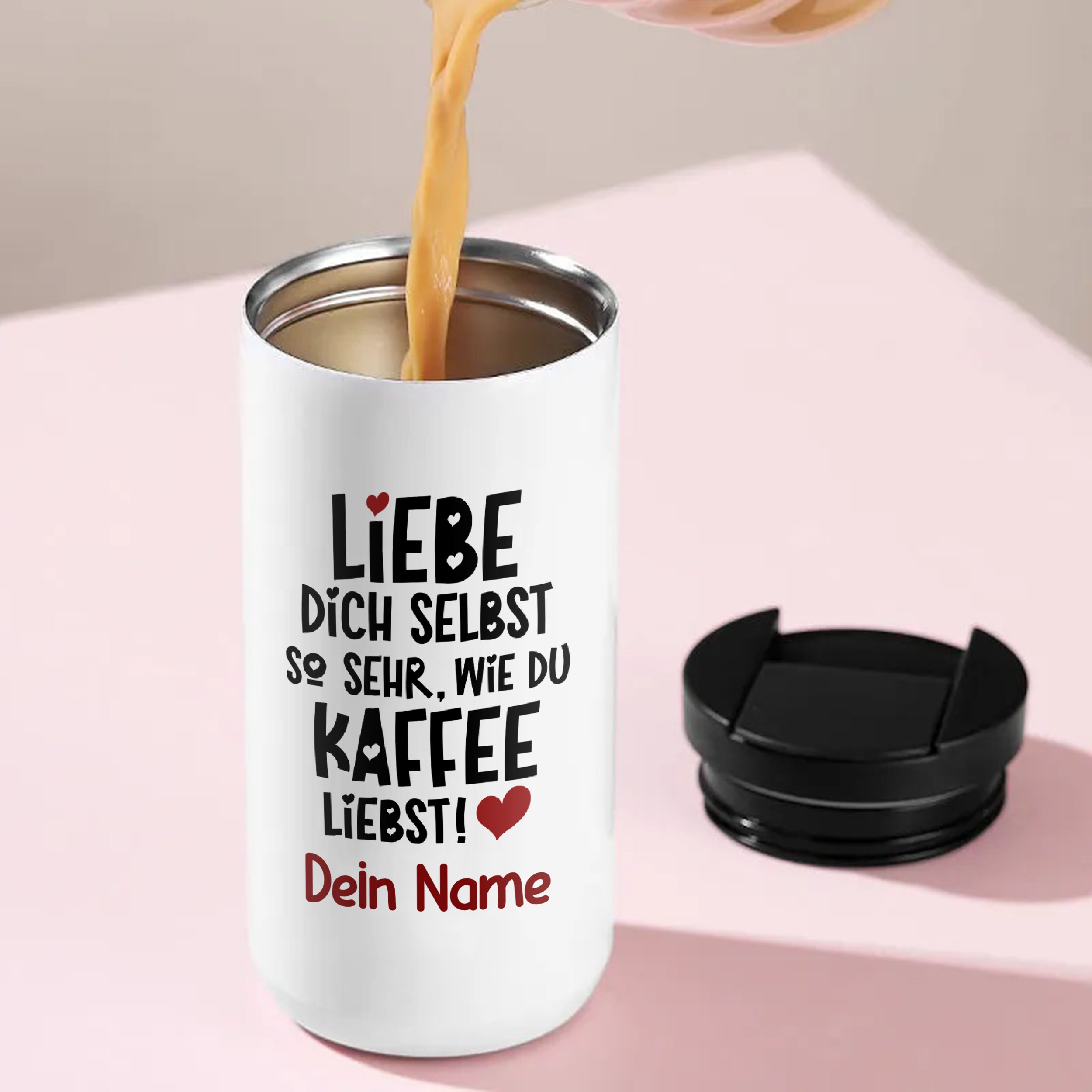 Kaffeebecher Liebe dich selbst