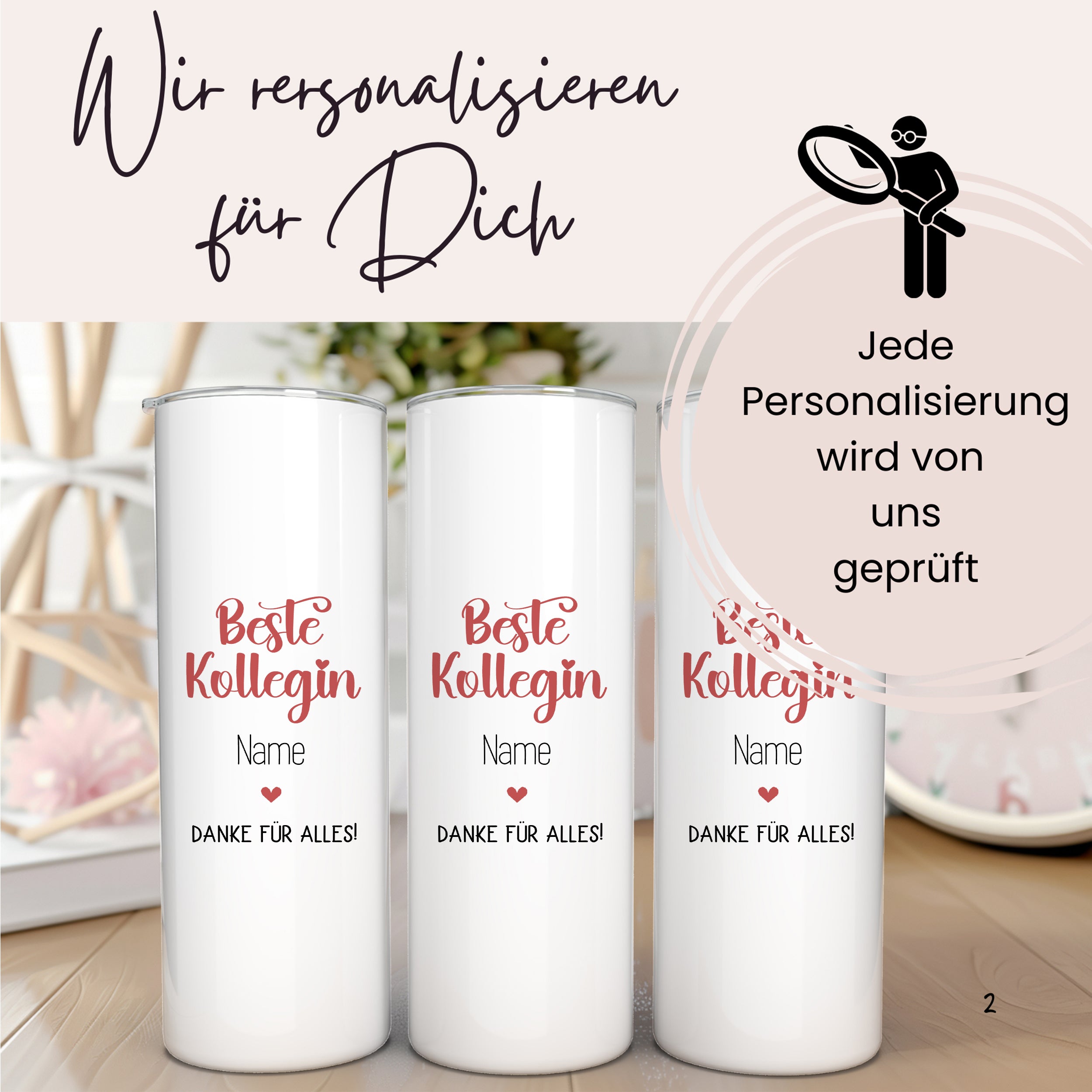 Thermobecher Beste Kollegin - Ein Dankeschön für besondere Momente