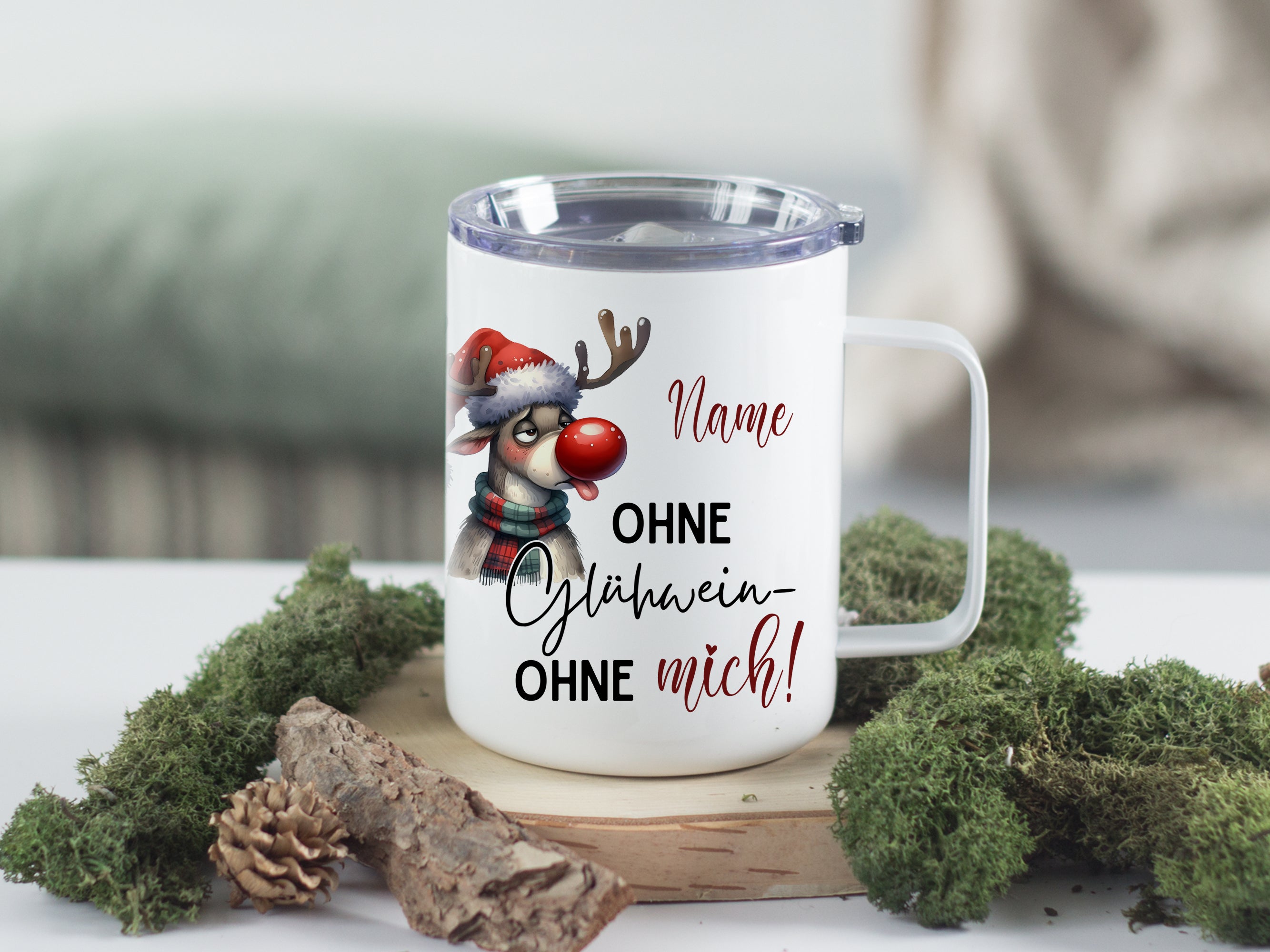 Wanderbecher Rentier