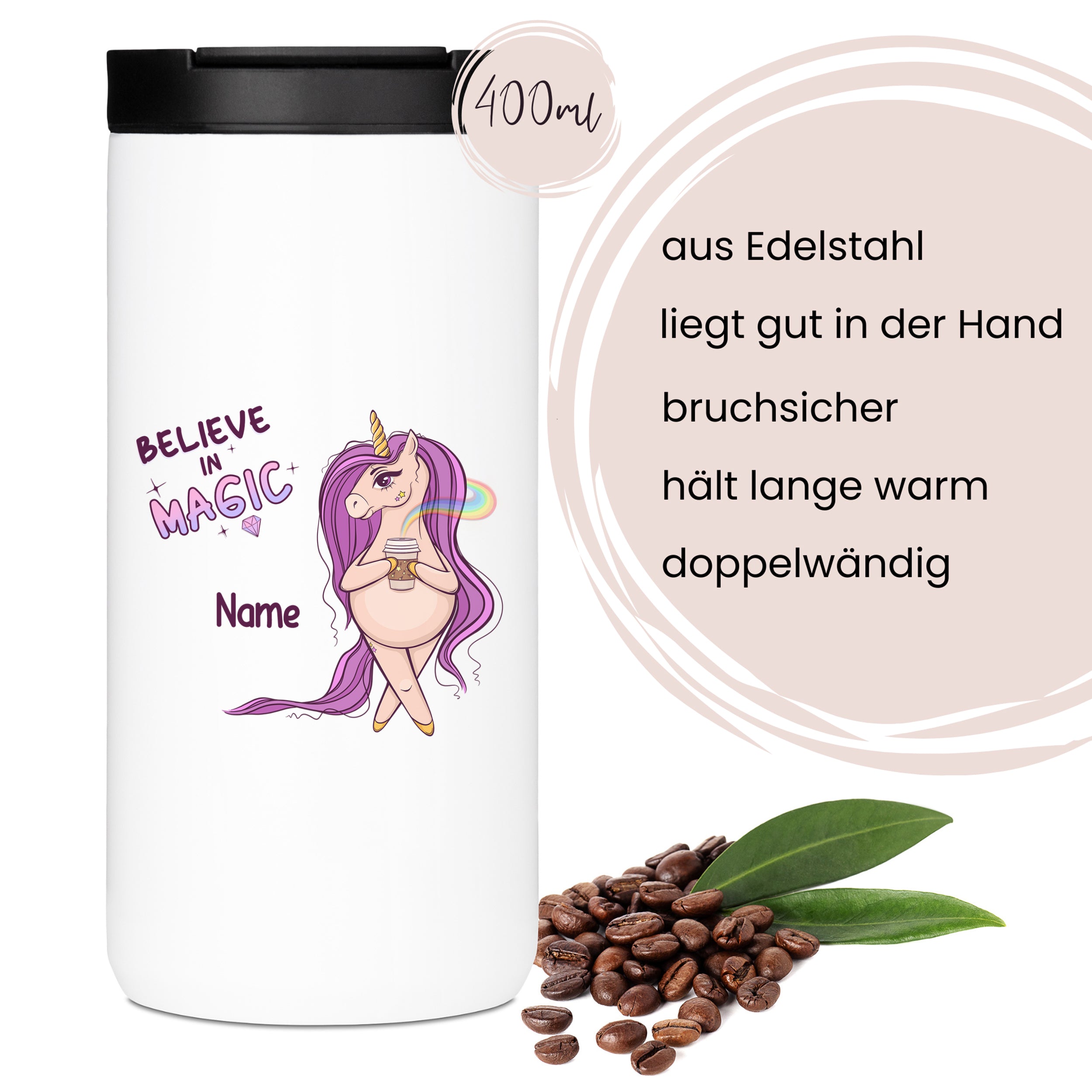Kaffeebecher Einhorn