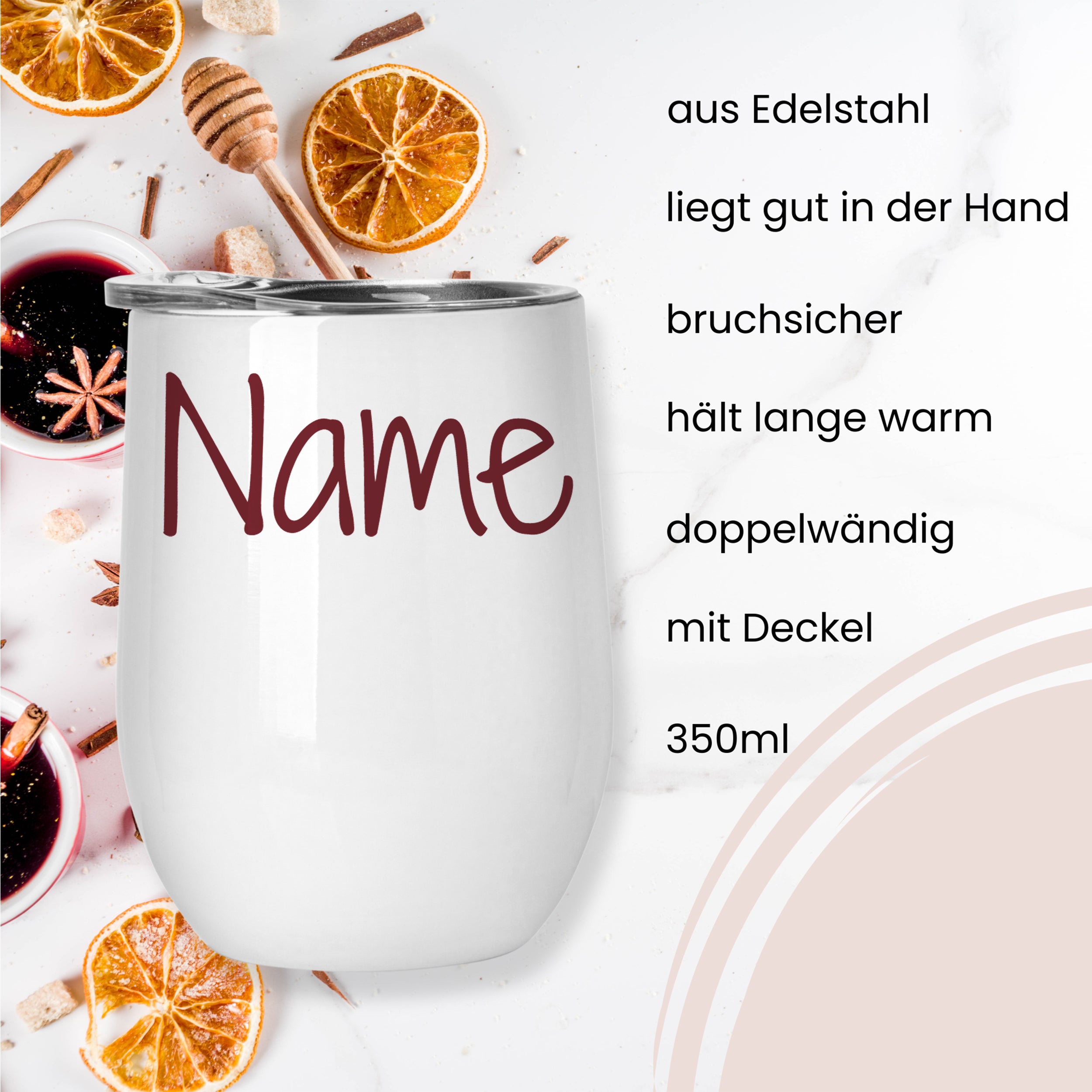 Weinbecher Set mit Namen - Für besondere Momente