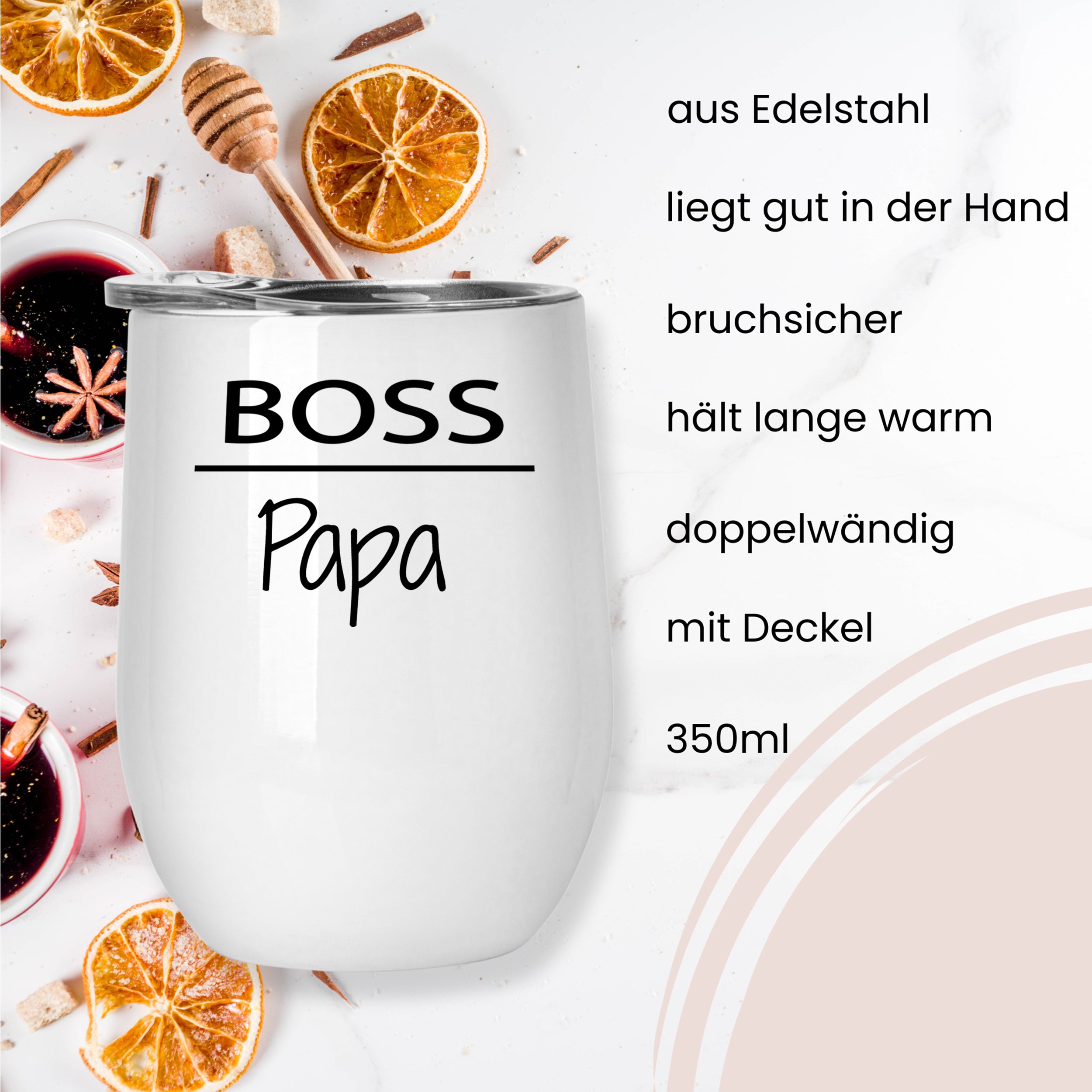 Weinbecher Set mit besonderen Botschaften - Für die besten Eltern