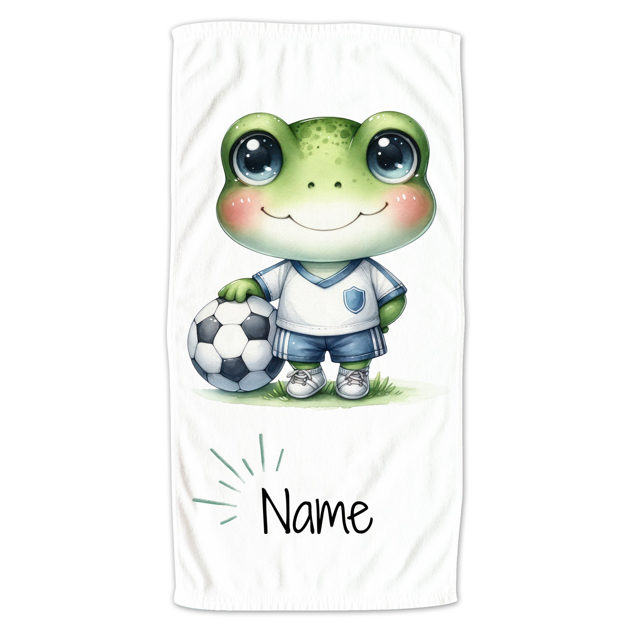 Handtuch Frosch - Für kleine Fußballfans