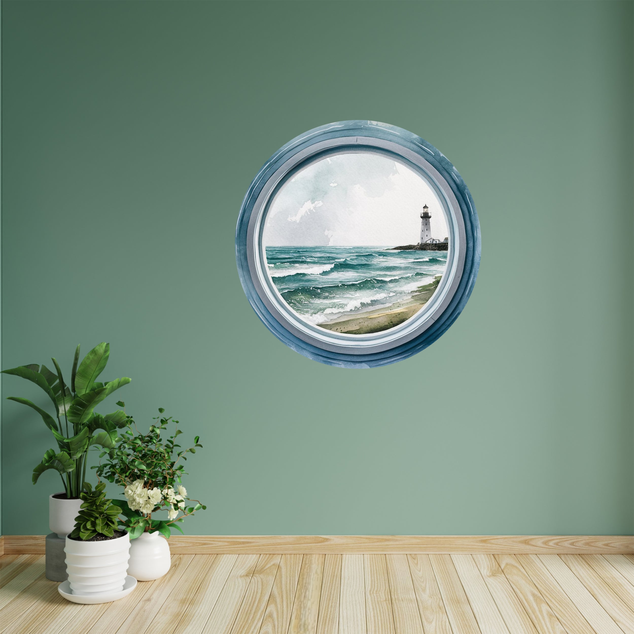 Wandtattoo Leuchtturm