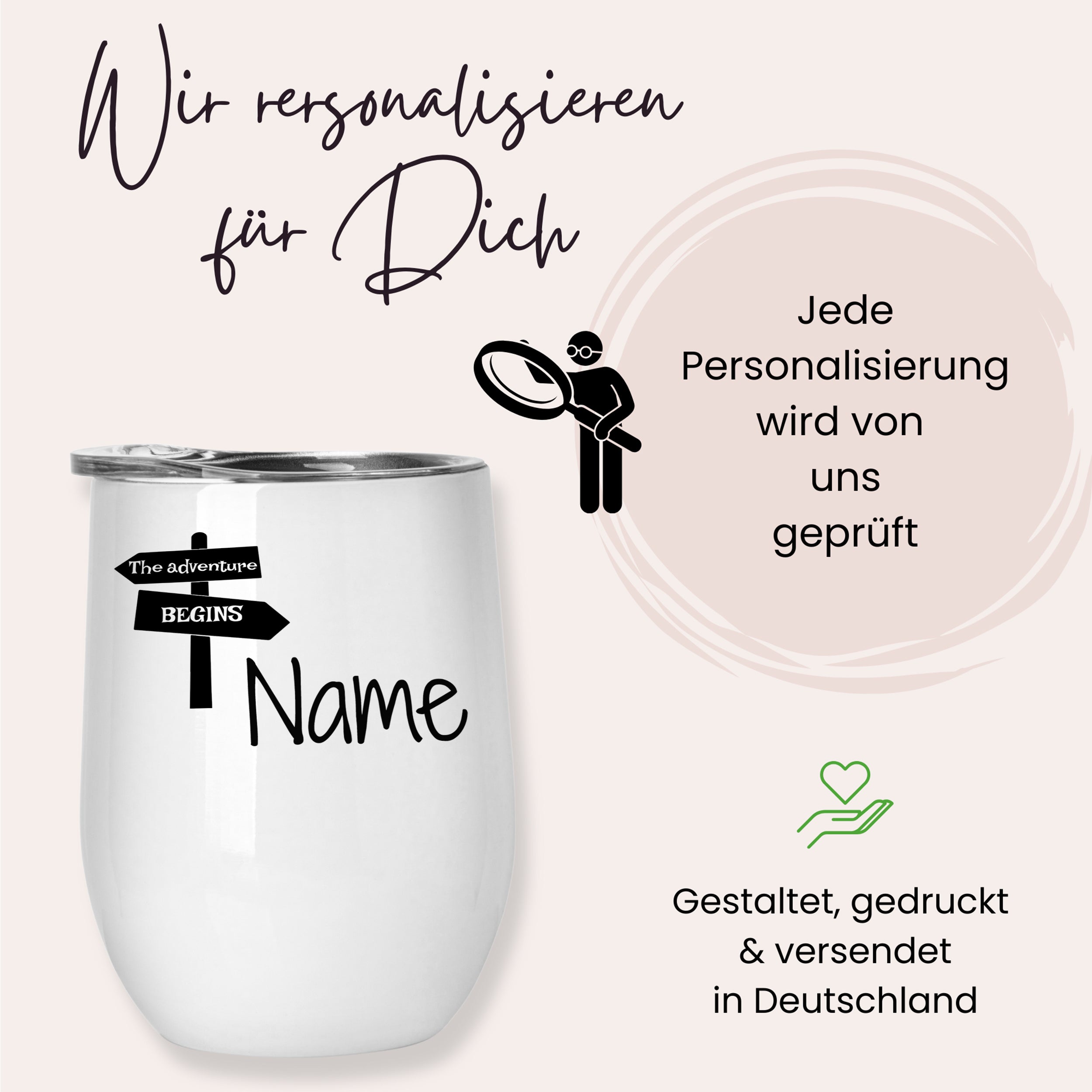 Weinbecher Set mit persönlicher Note