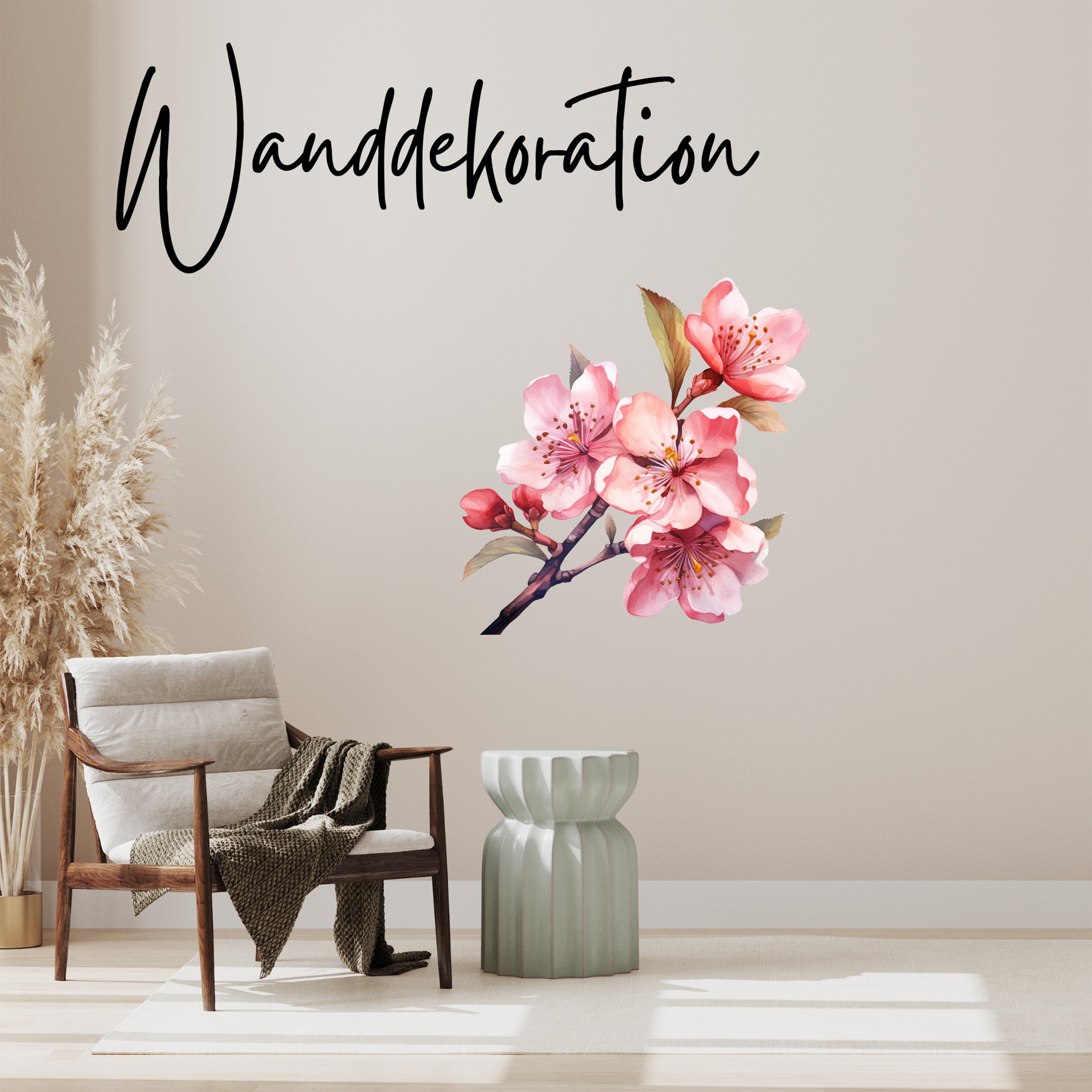 Wandtattoo Kirschblüte
