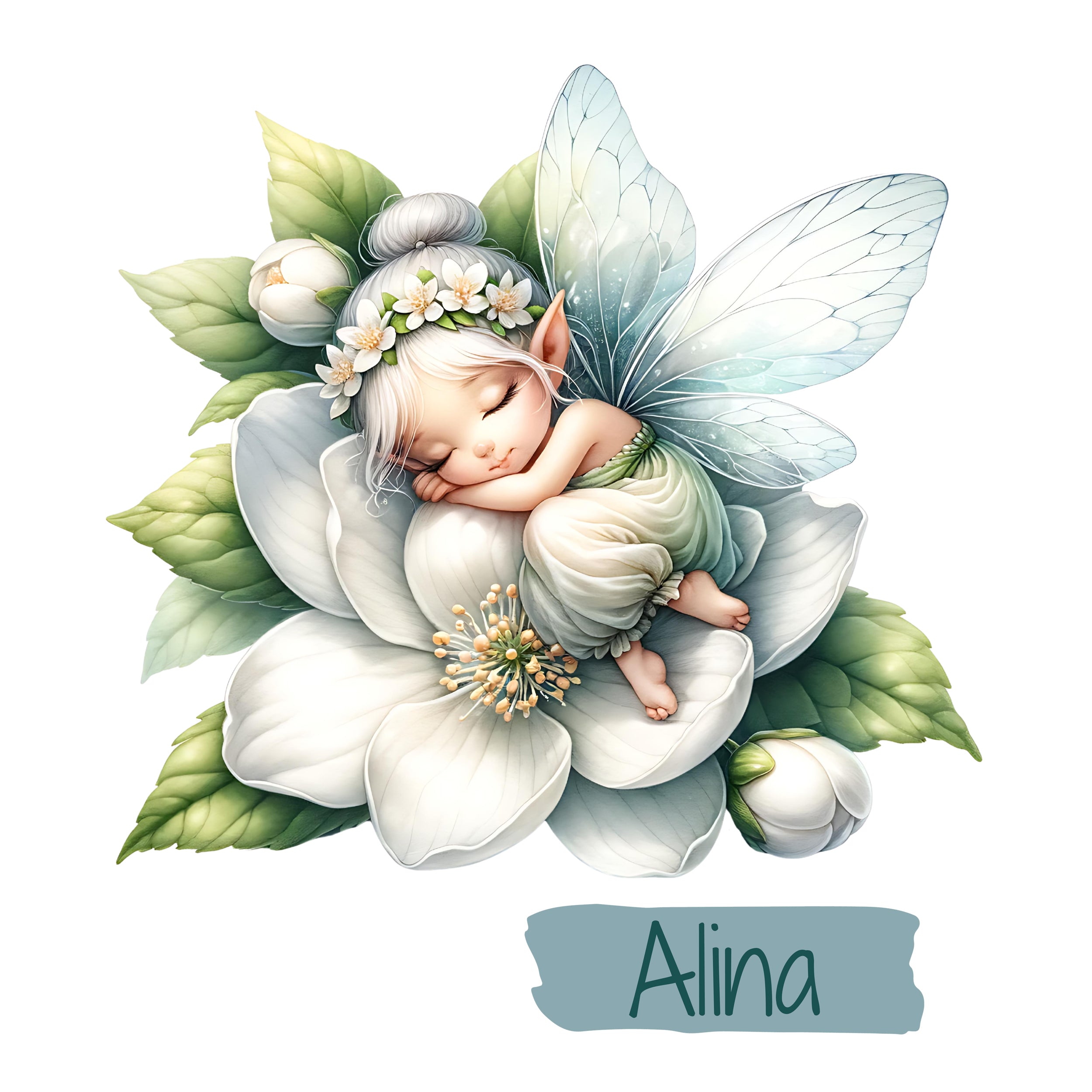 Wandtattoo Feen-Motiv