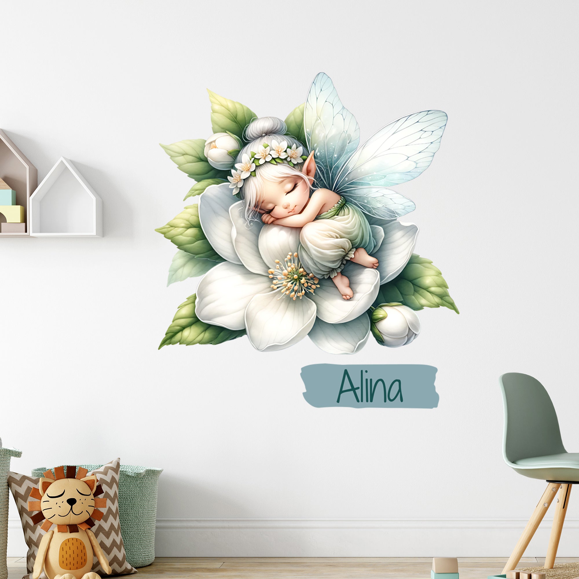 Wandtattoo Feen-Motiv