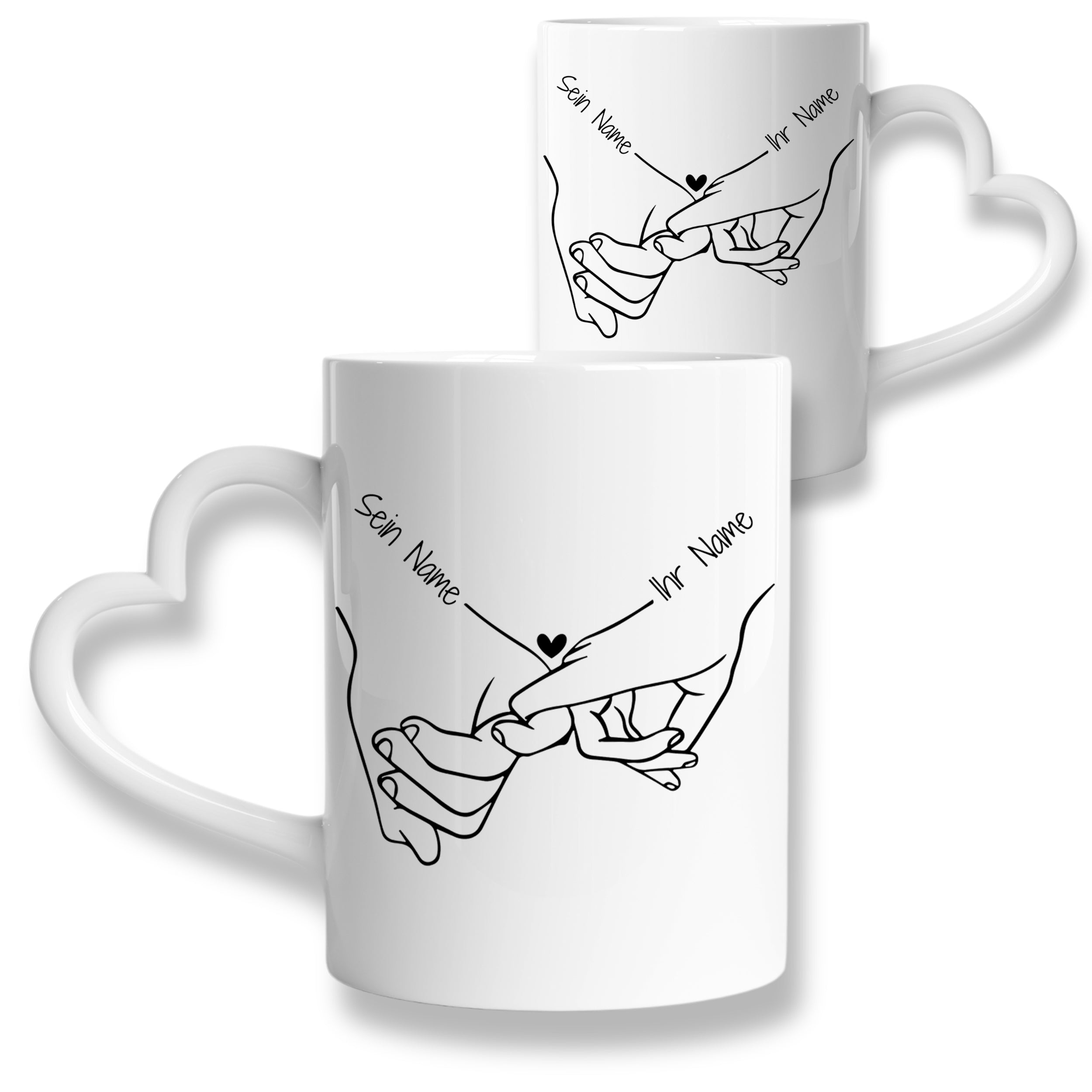 Tassen Set Zum Valentinstag