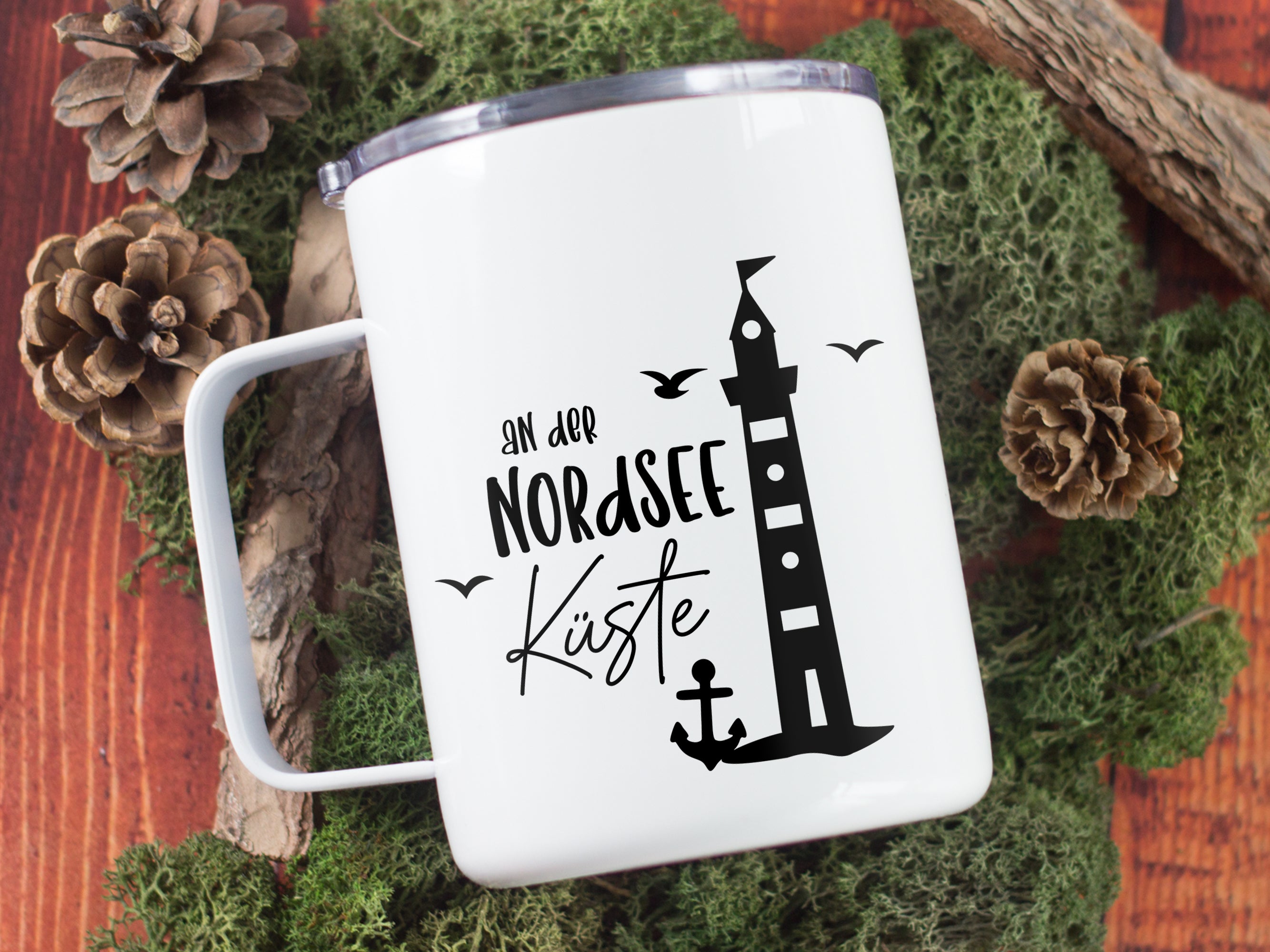 Wanderbecher Nordsee Küste - Dein Begleiter für Abenteuer