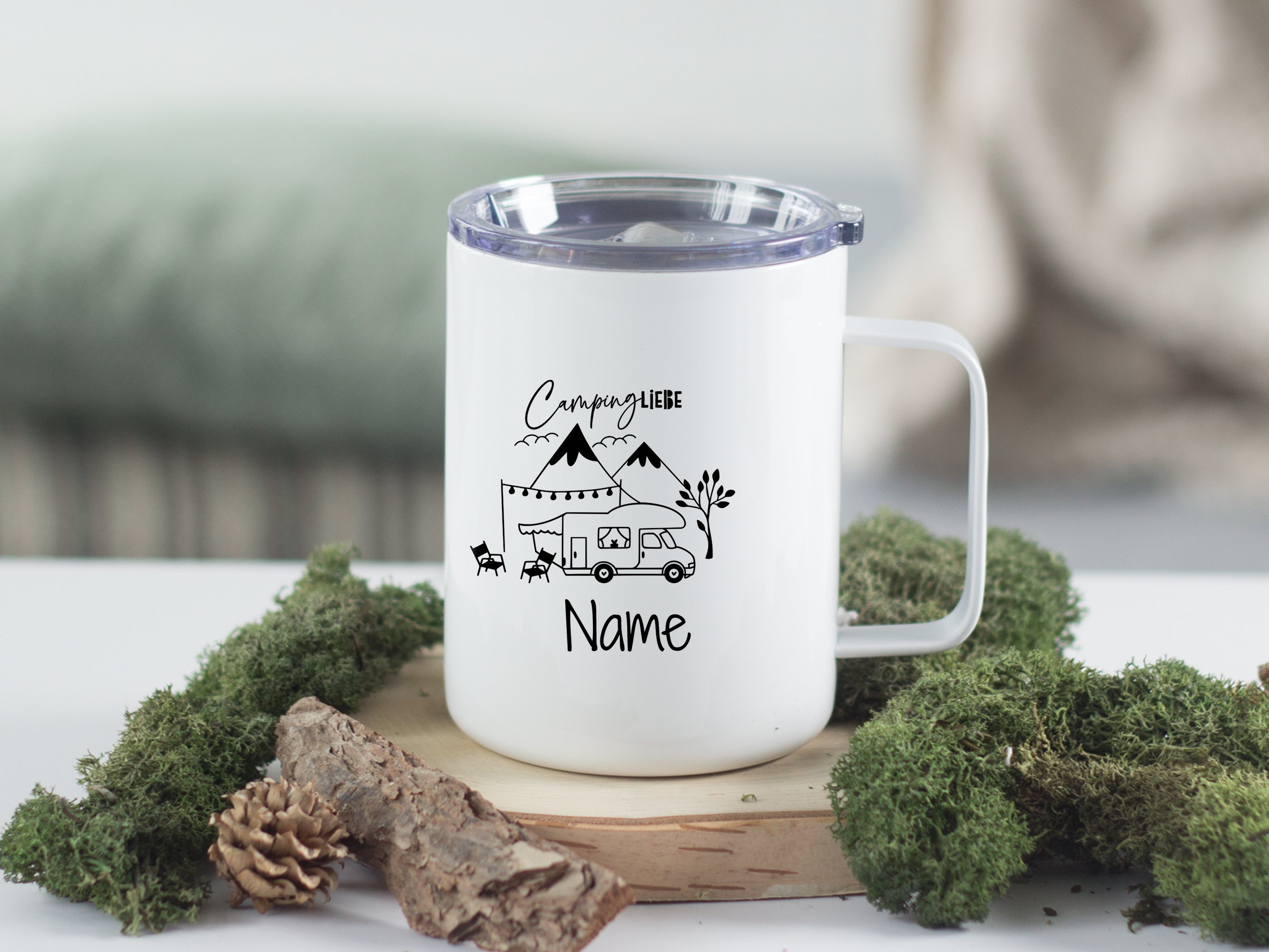 Wanderbecher Campingliebe - Für unvergessliche Abenteuer