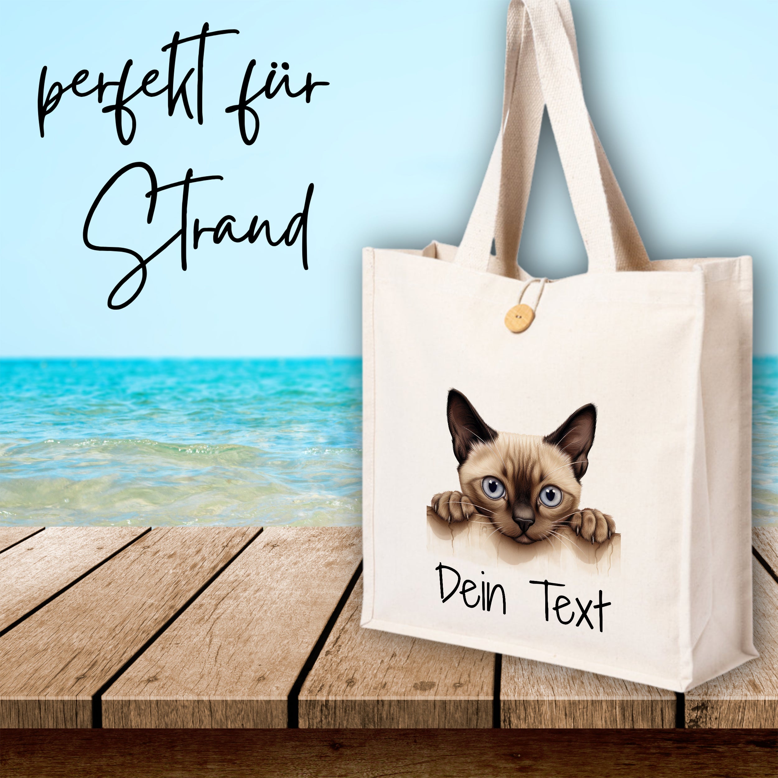 Tasche mit Katze