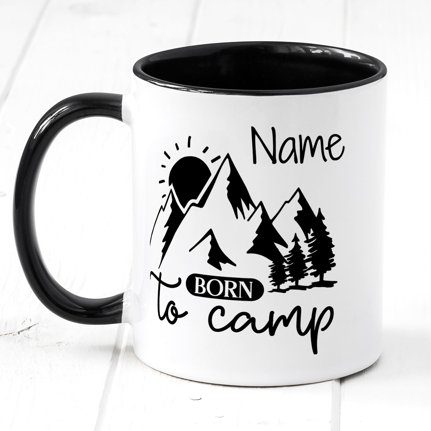 Tasse Camping-Motiv