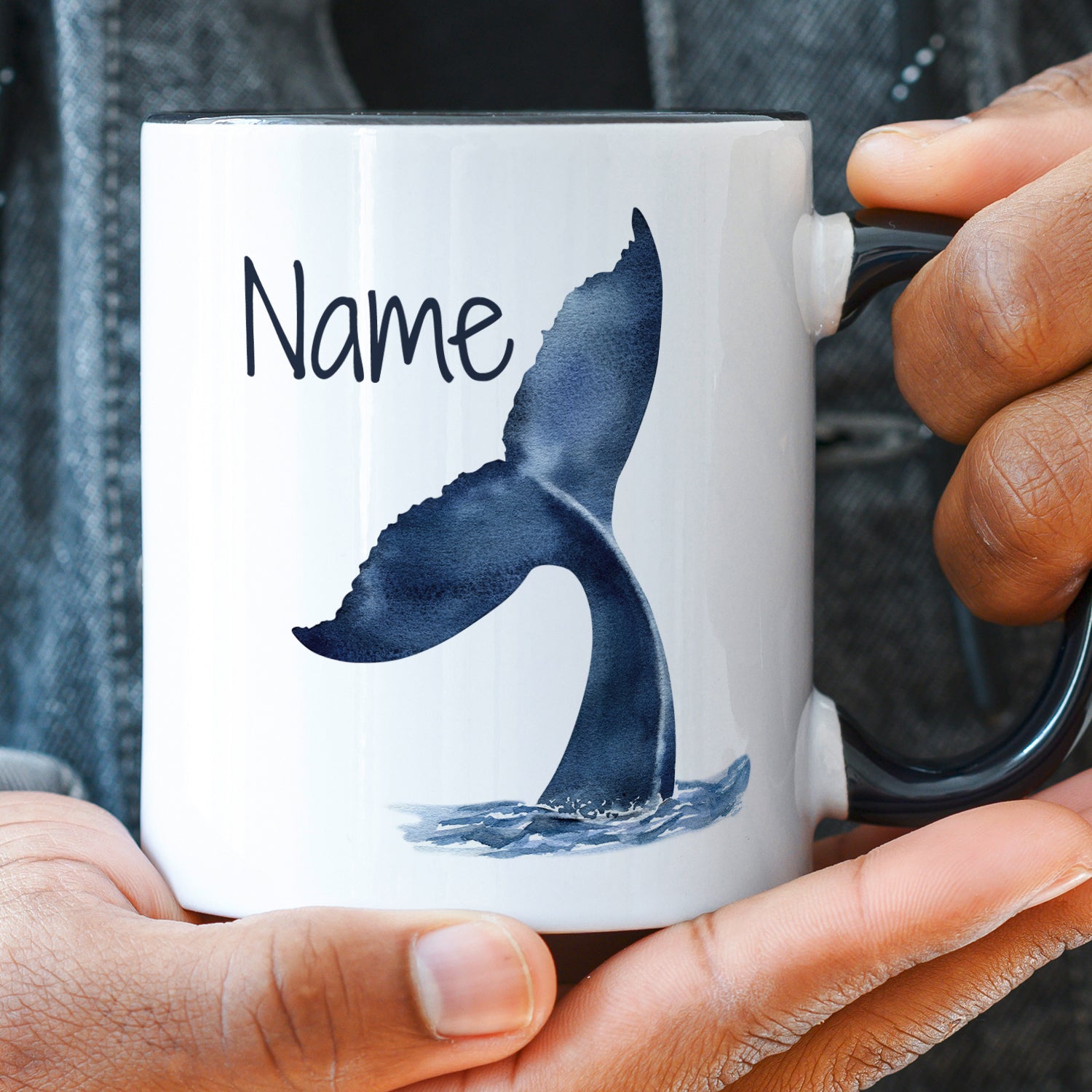 Tasse Walfischflosse