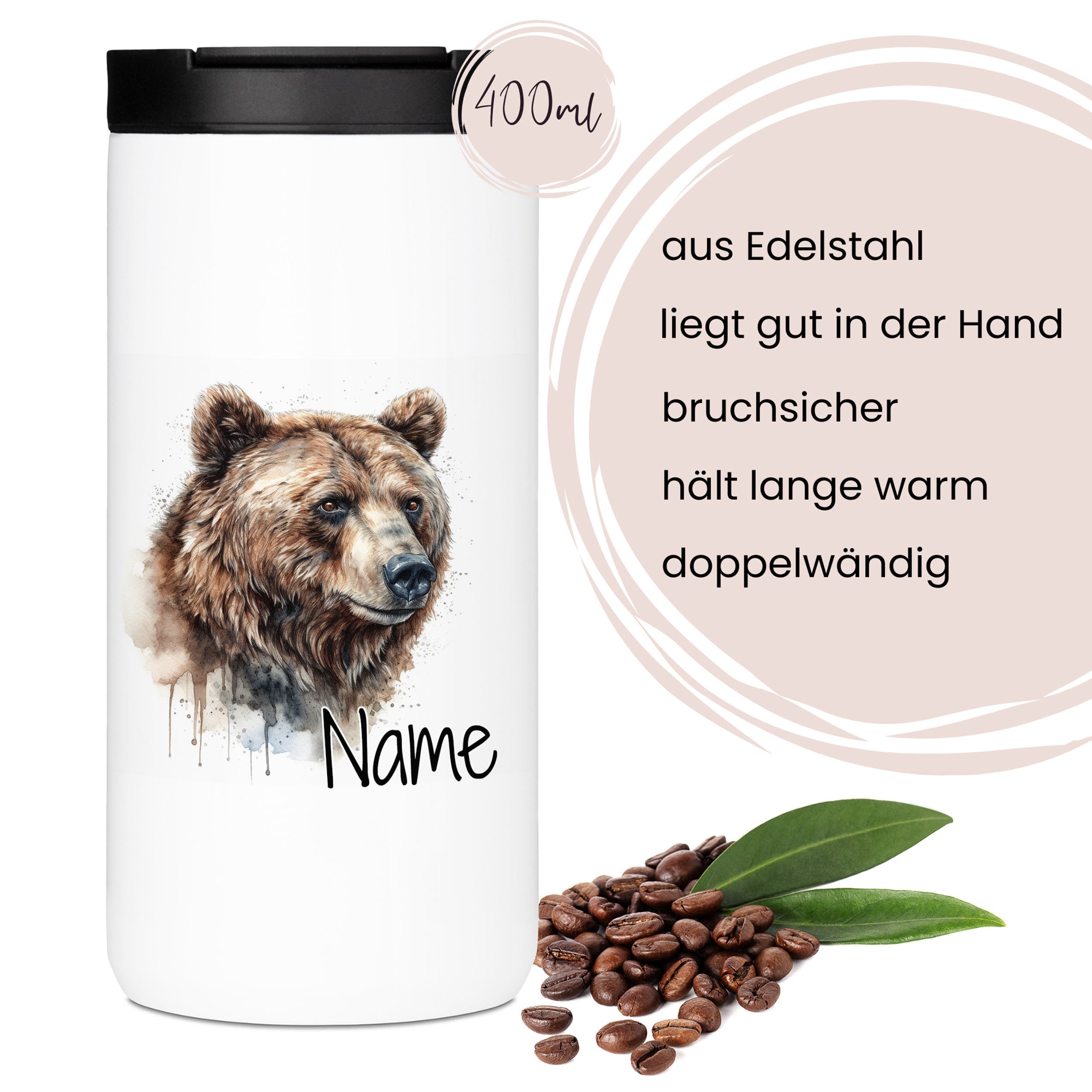 Kaffeebecher Bär