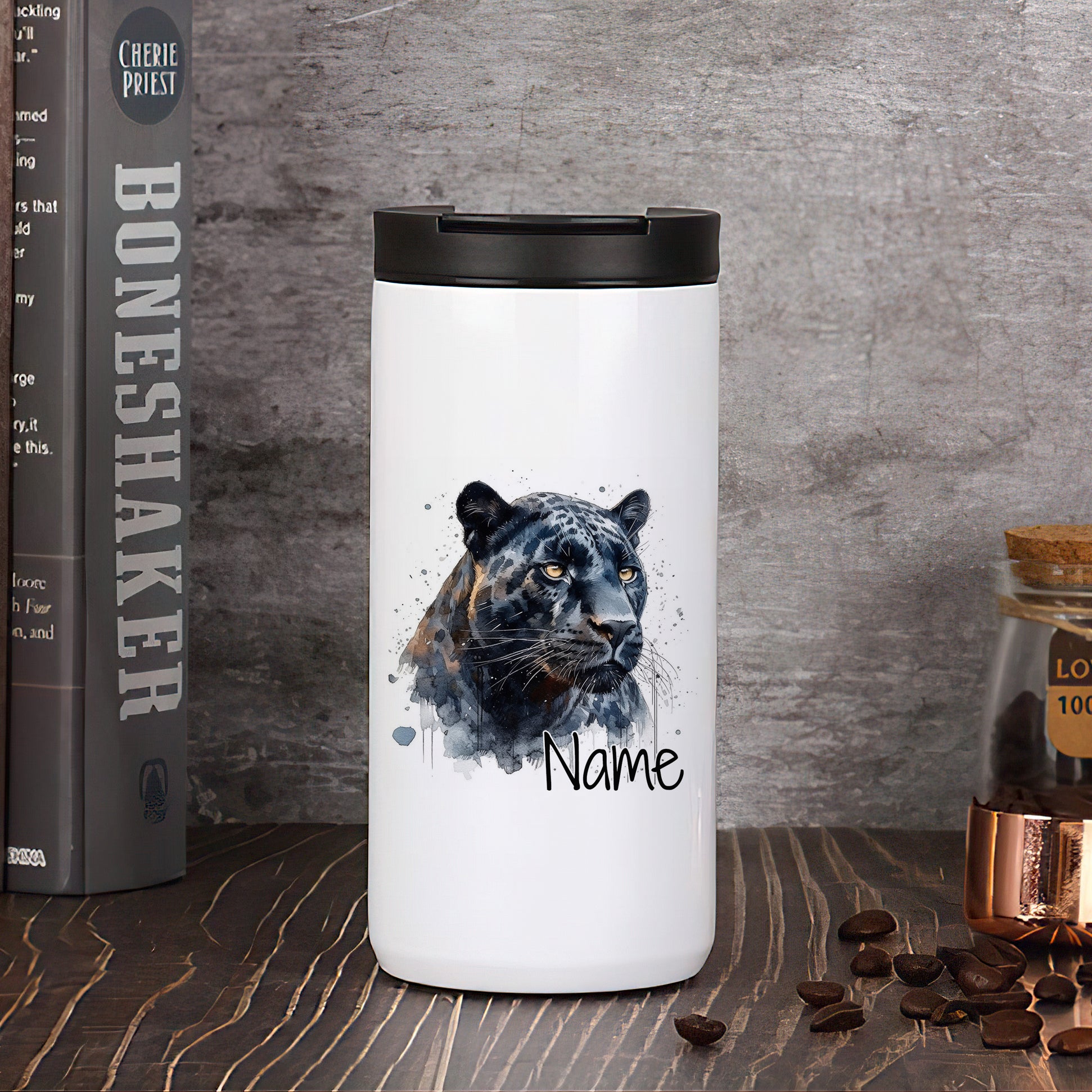 Kaffeebecher Leopard