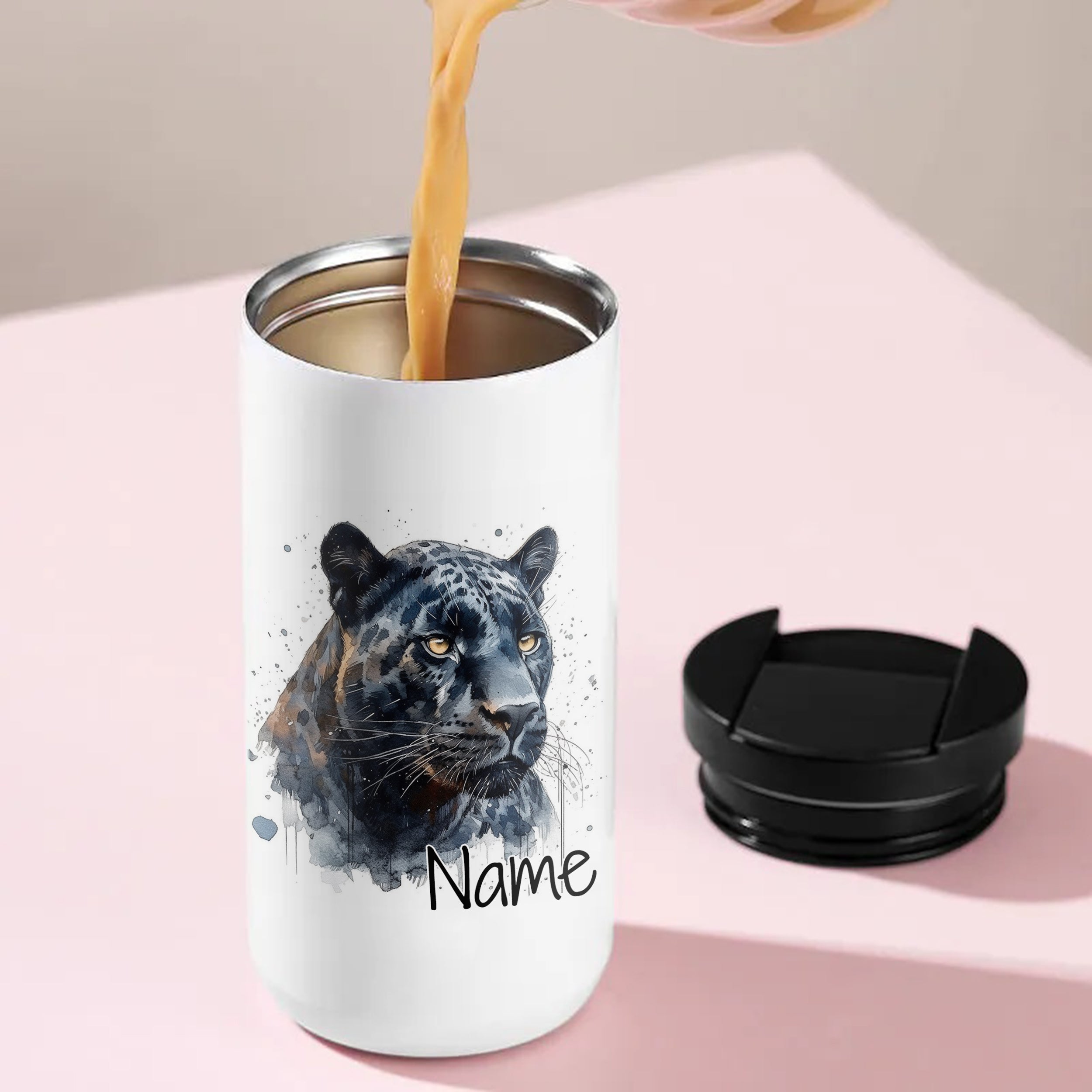 Kaffeebecher Leopard