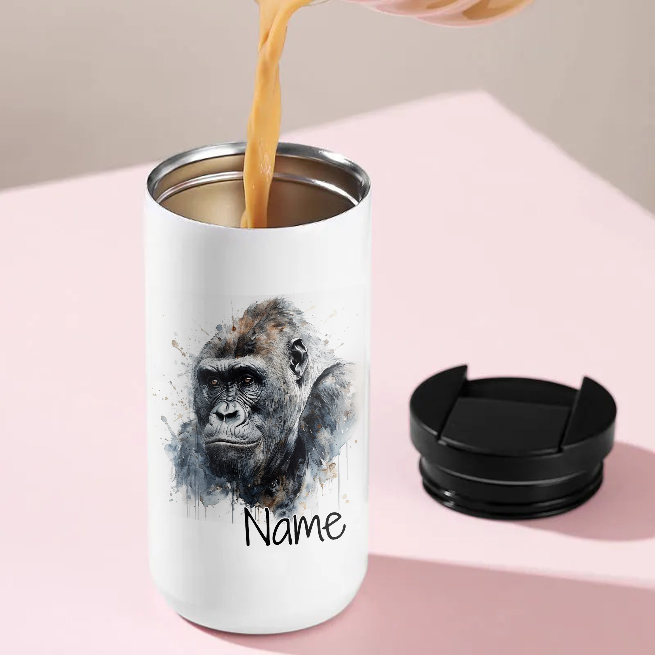 Kaffeebecher Gorilla