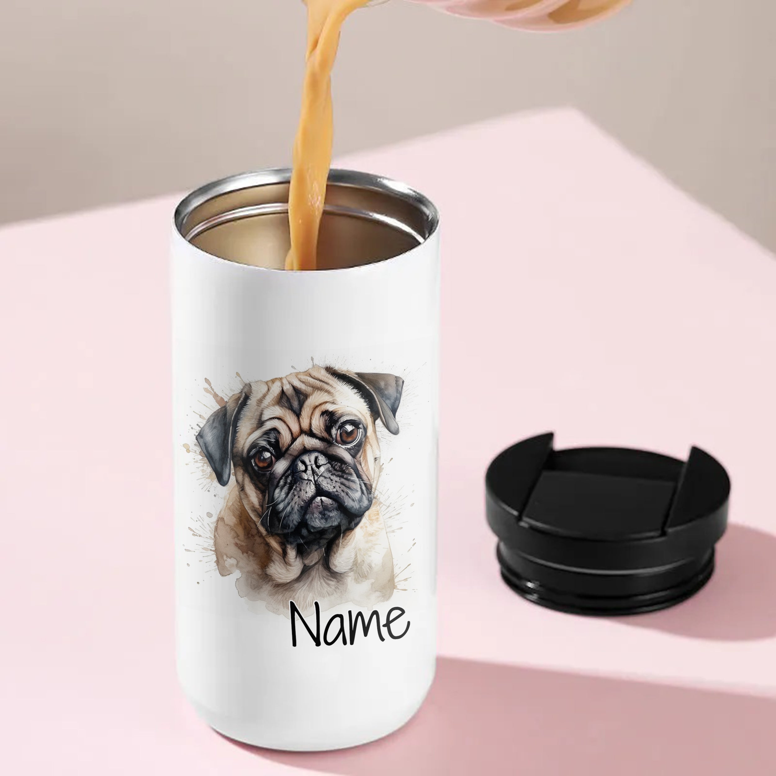 Kaffeebecher Mops
