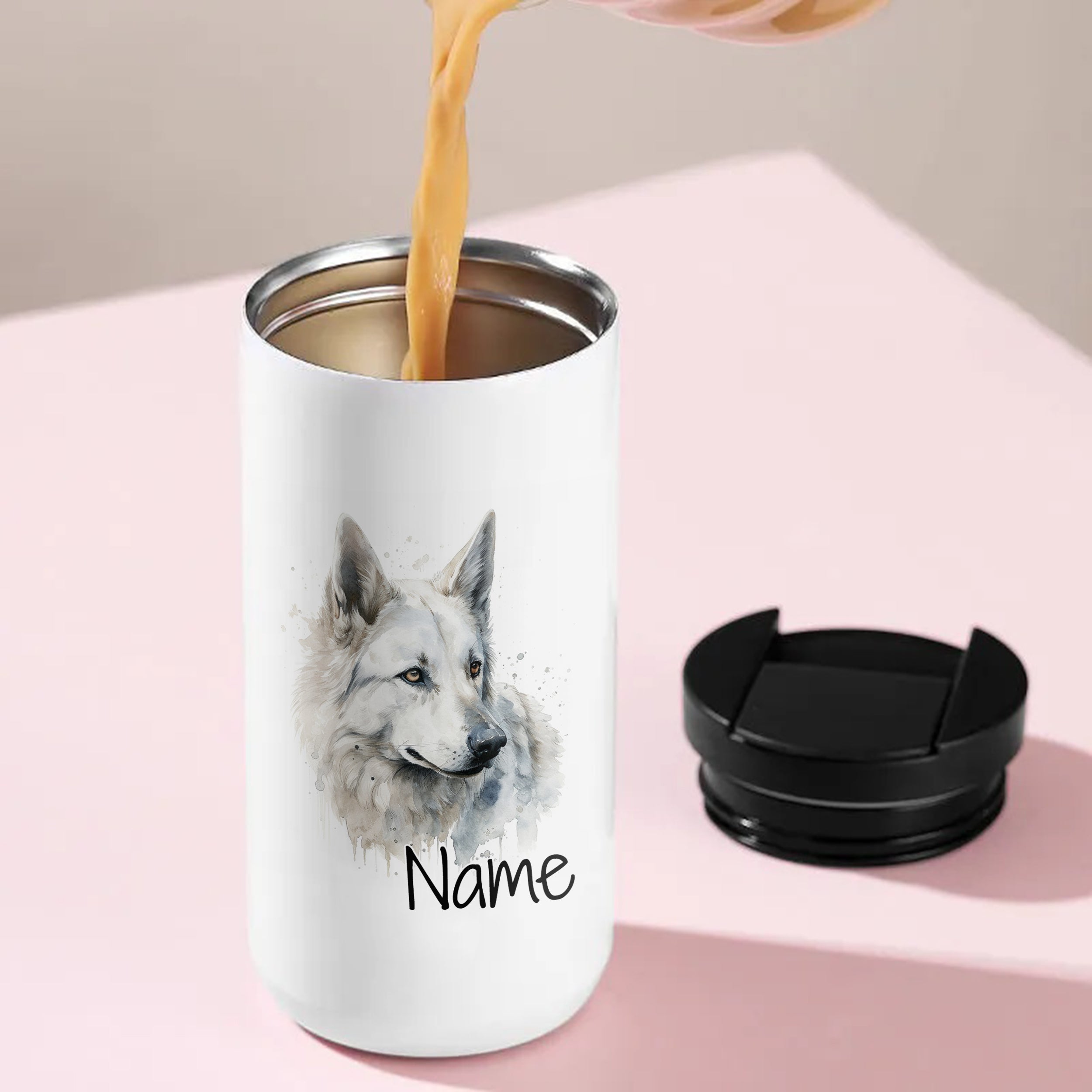 Kaffeebecher Wolf