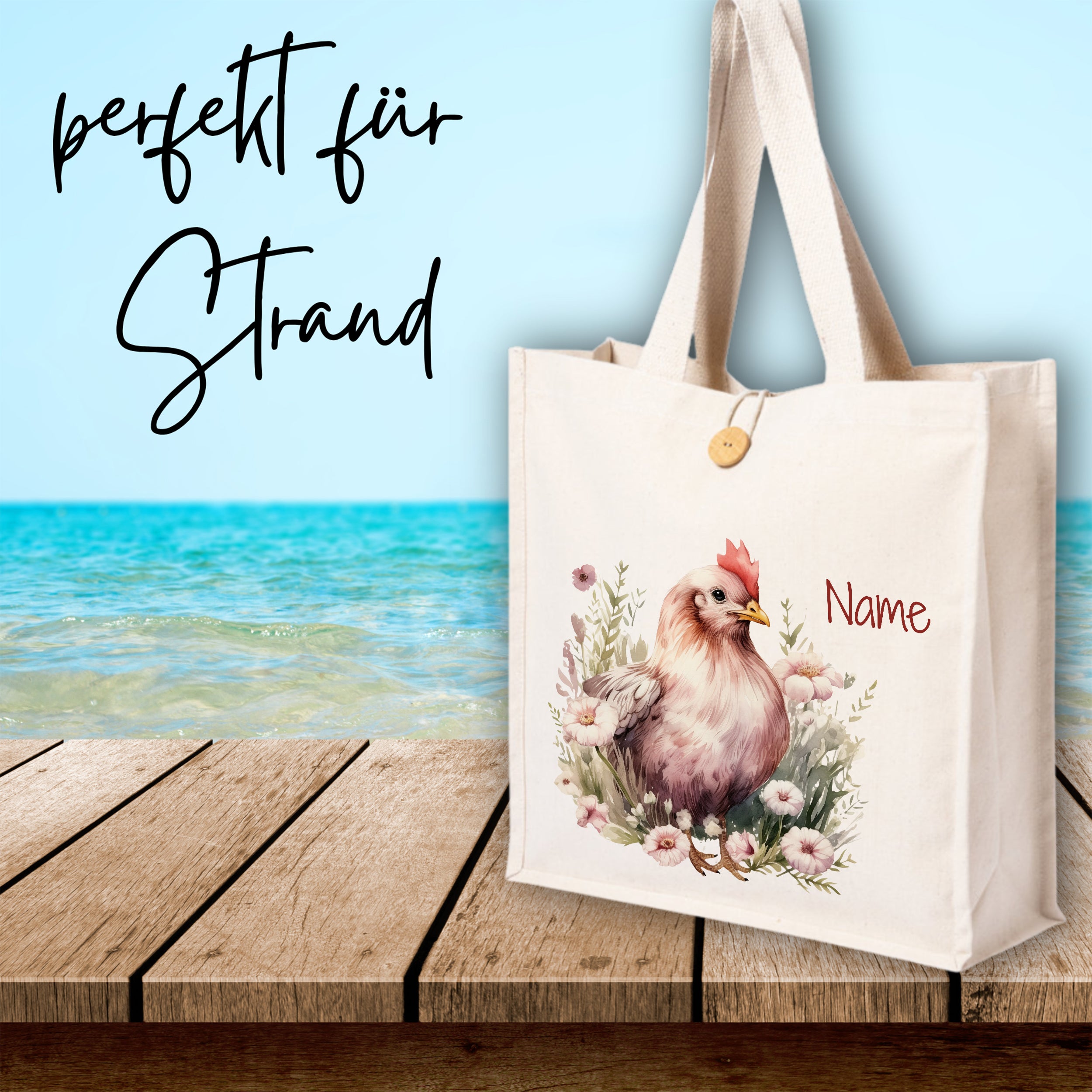 Tasche Huhn