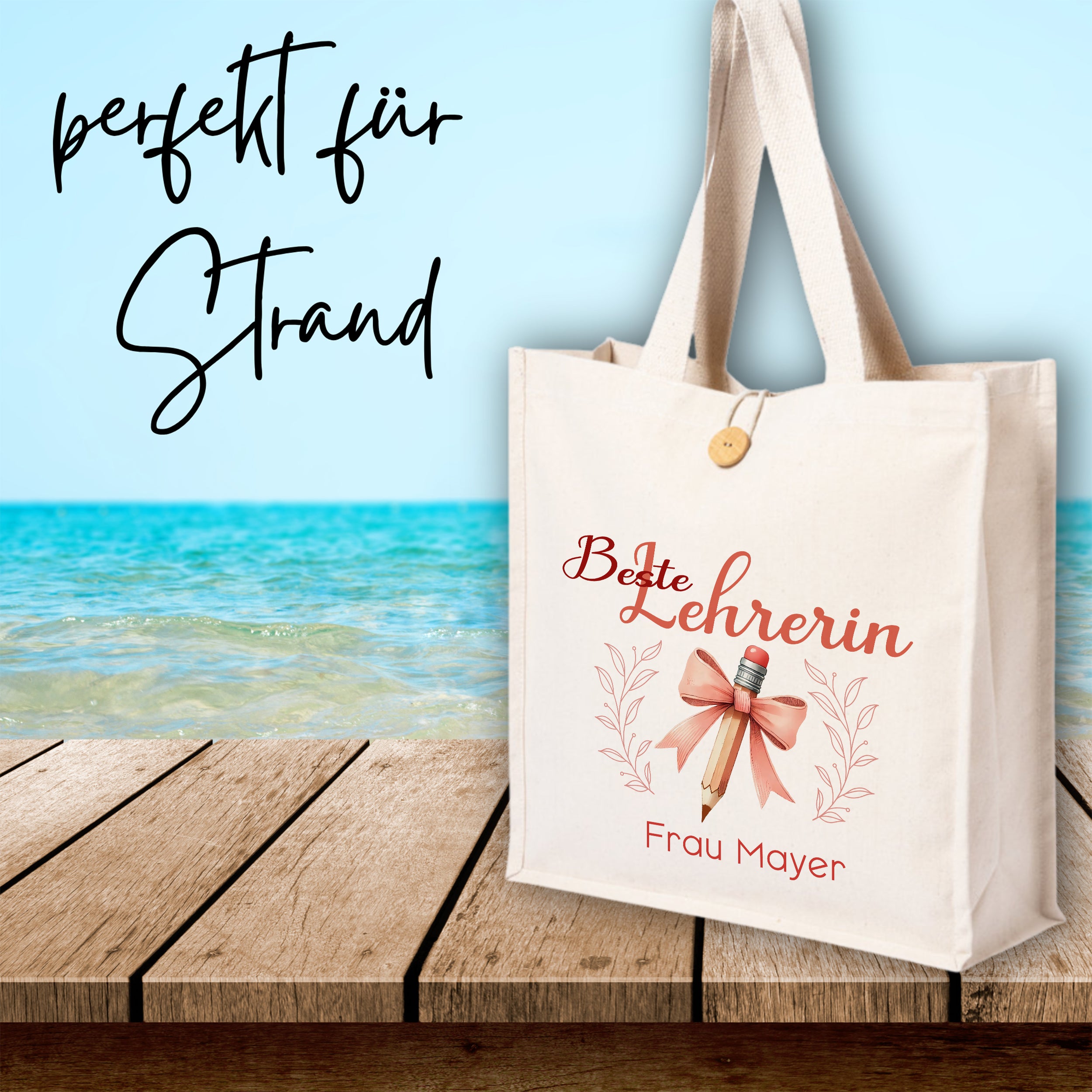 Beste Lehrerin Tasche