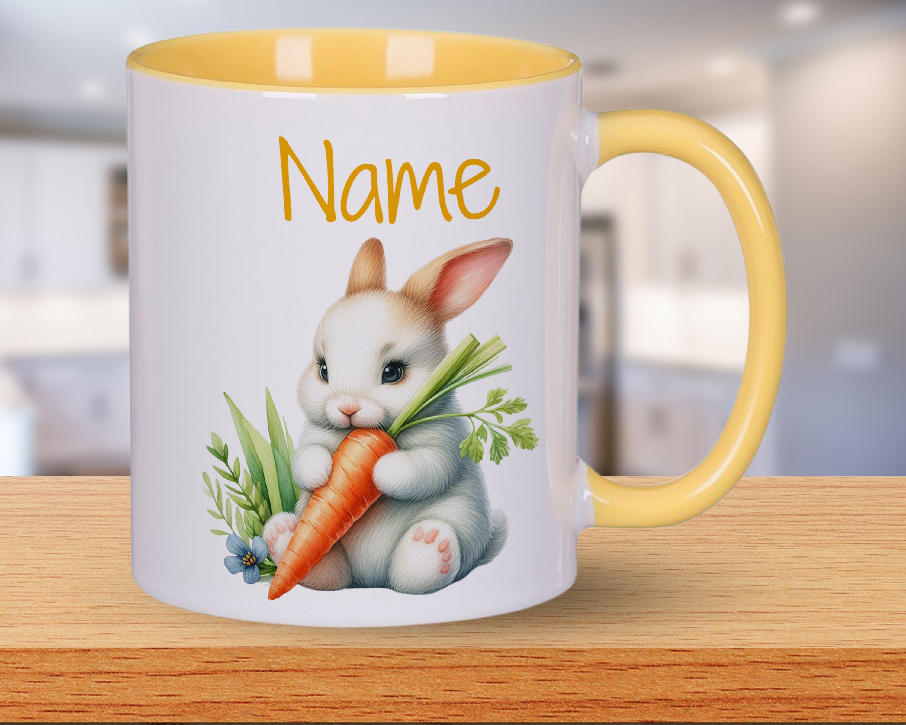 Tasse Hase mit Karotte