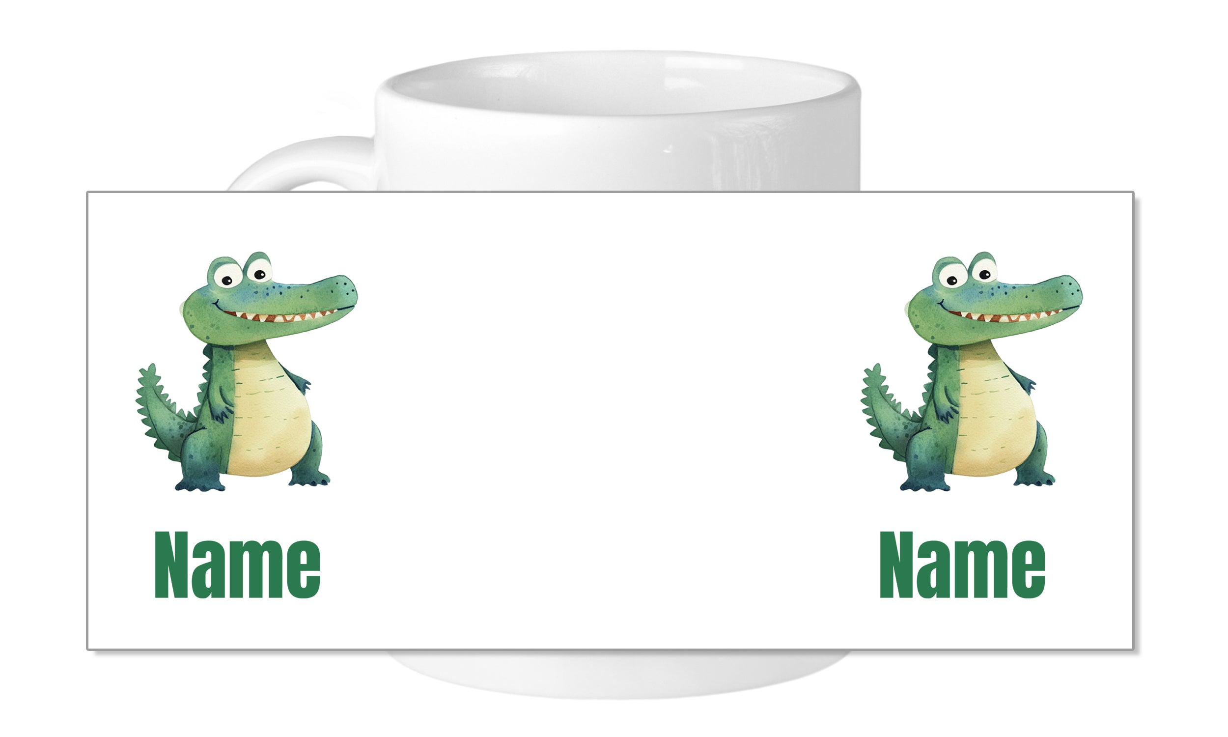 Tasse Krokodil