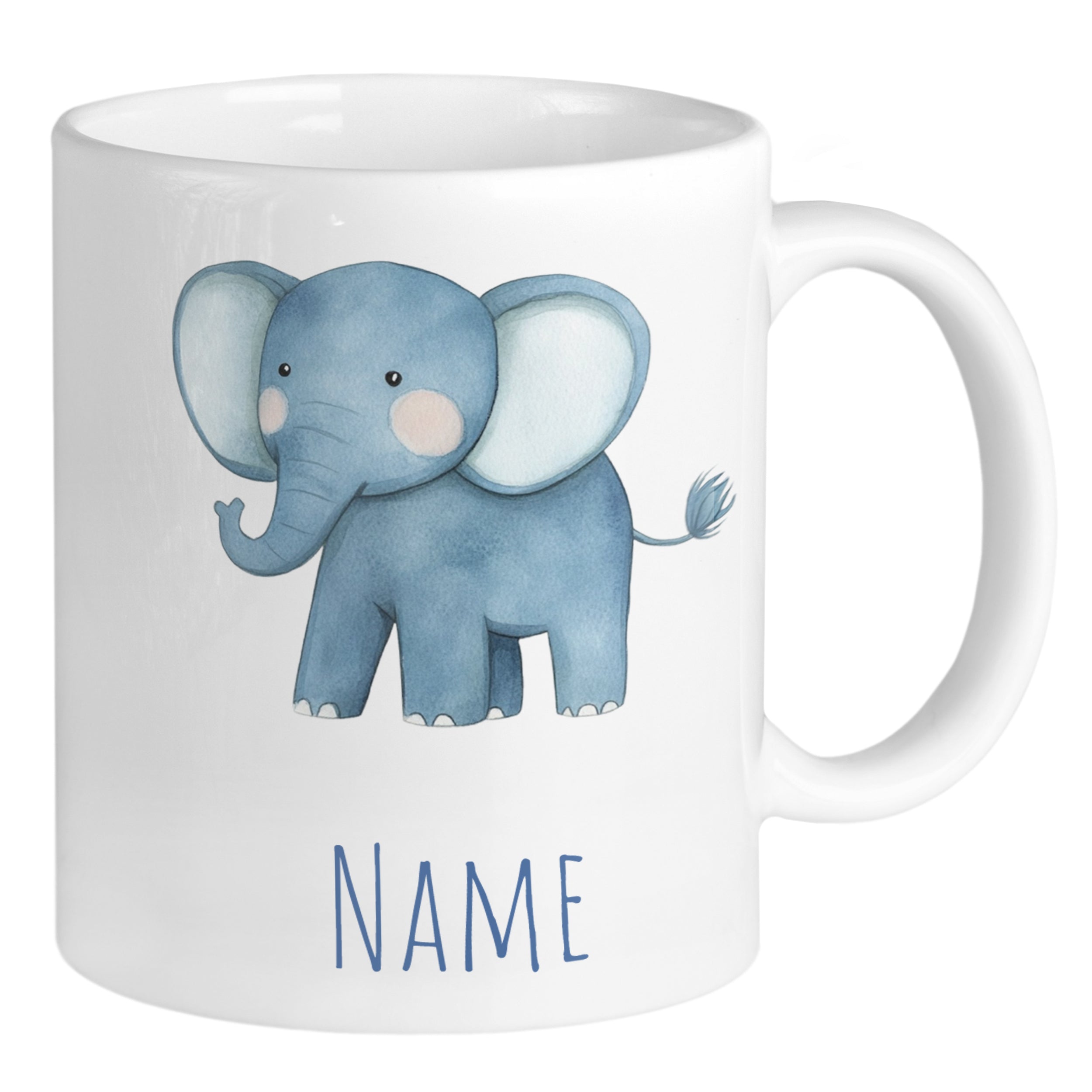 Tasse mit Elefant