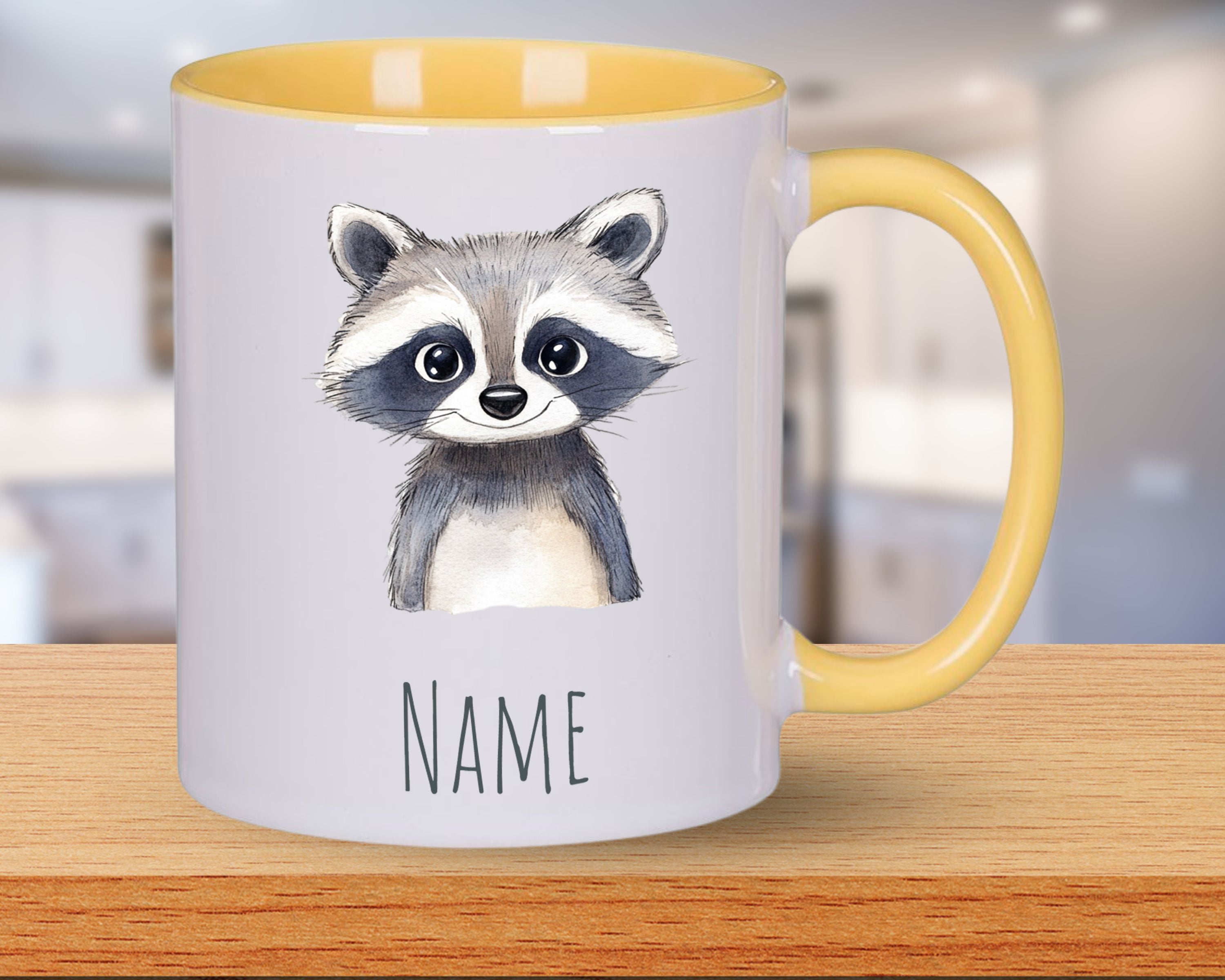 Tasse Waschbär