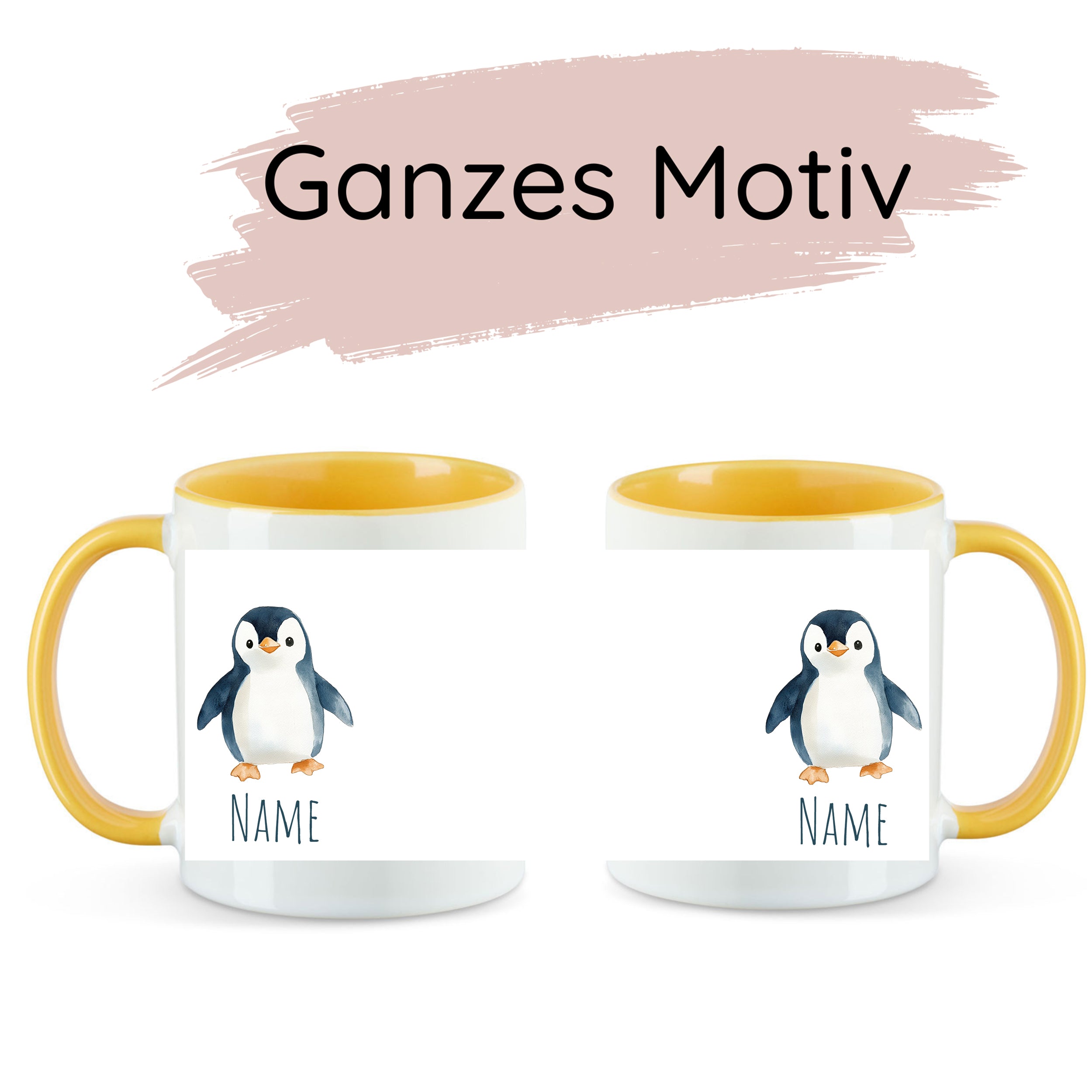 Tasse mit Pinguin