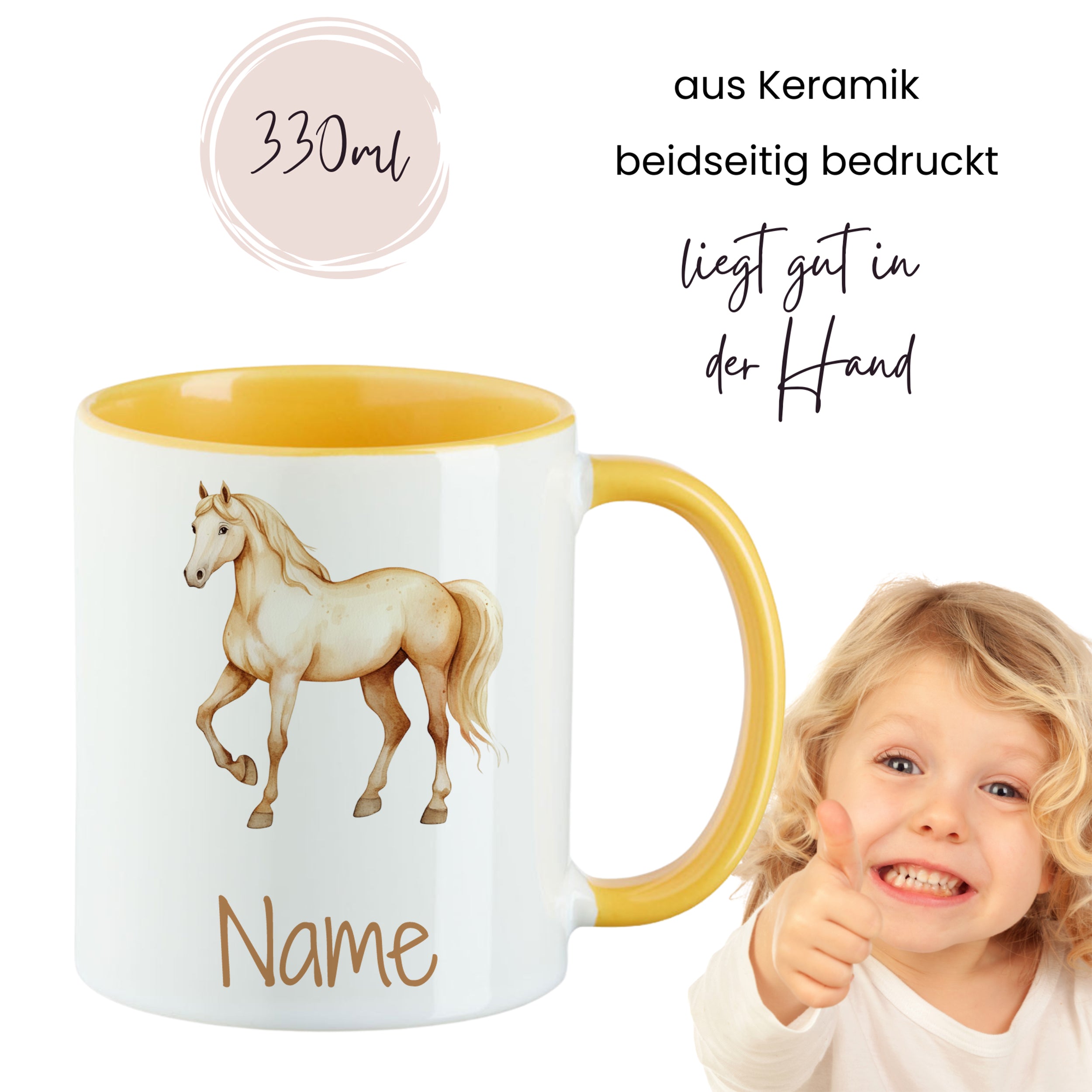 Tasse Pferd