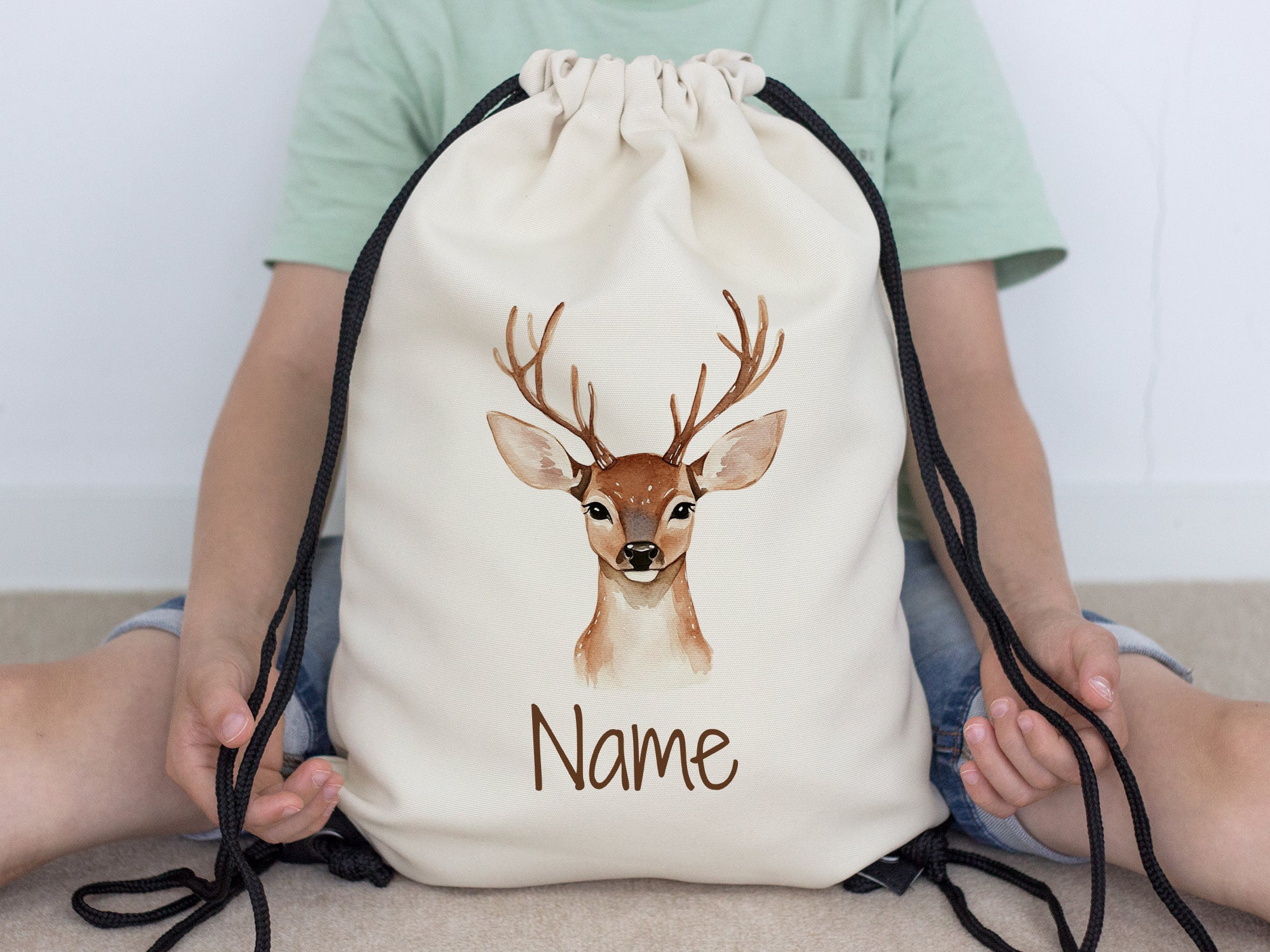Turnbeutel Reh