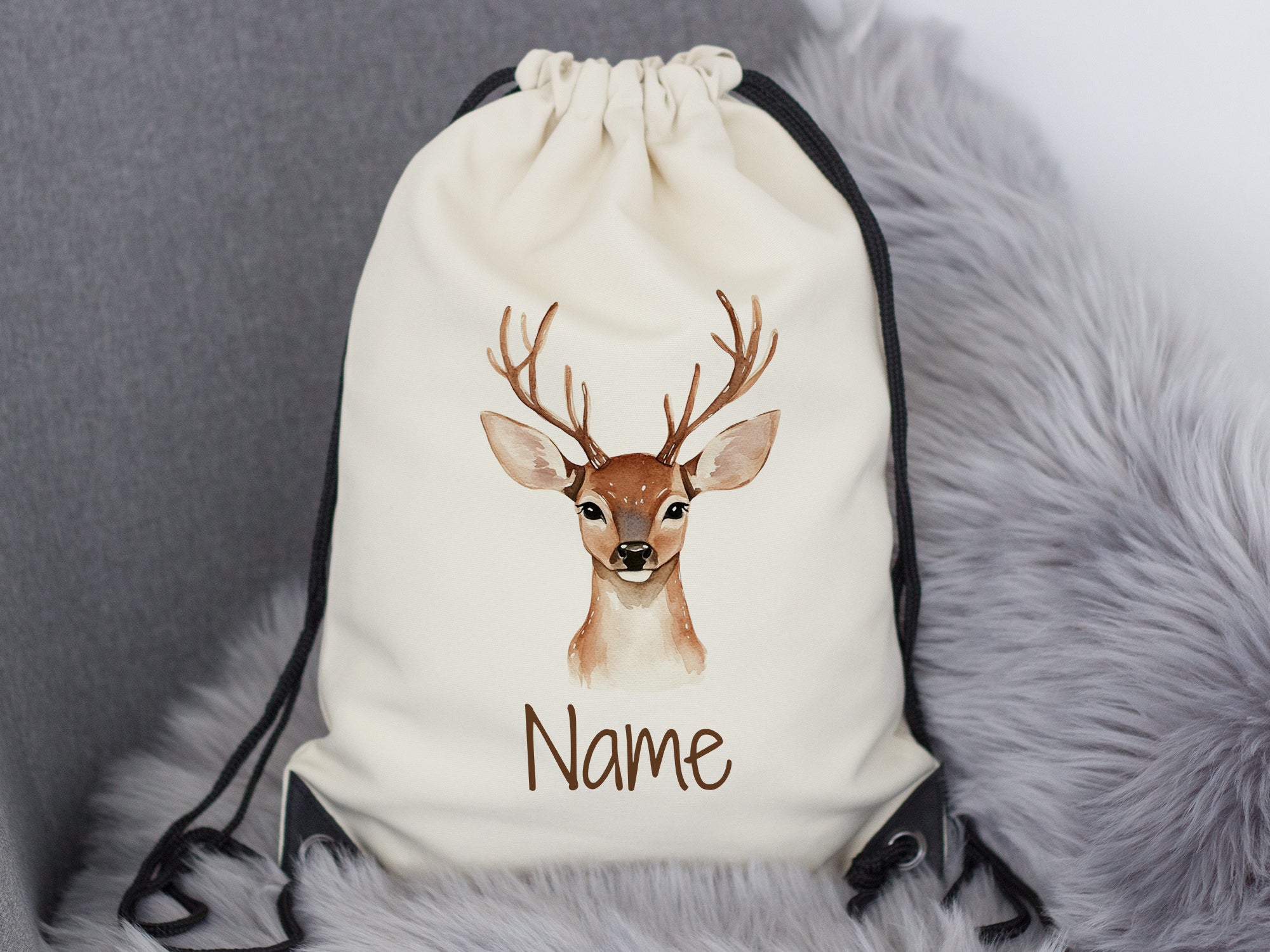 Turnbeutel Reh
