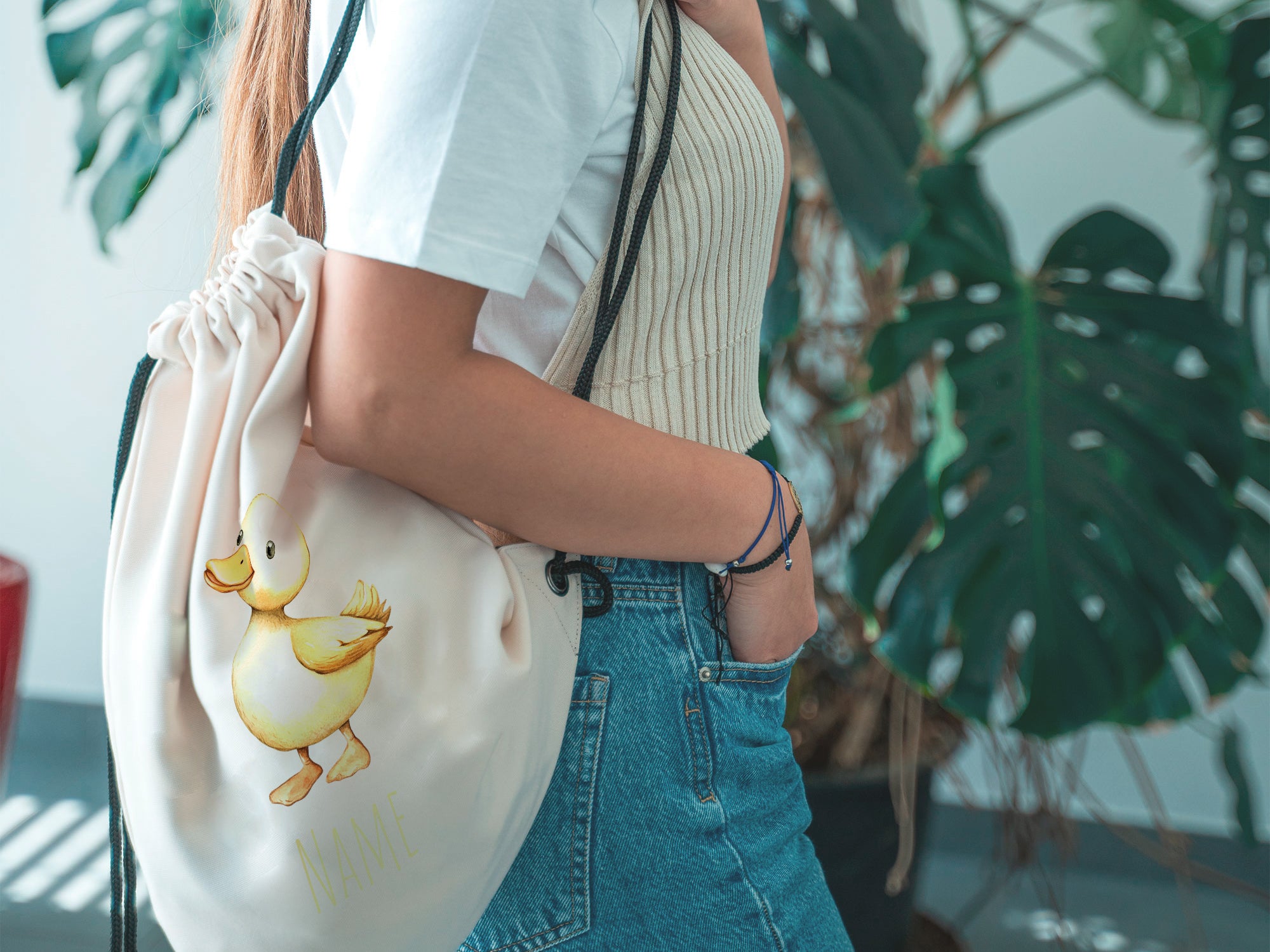 Turnbeutel Entenkind