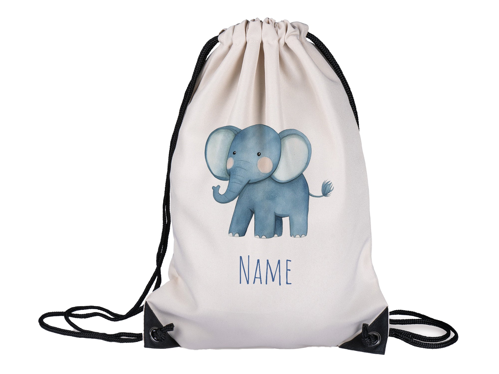 Turnbeutel Elefant