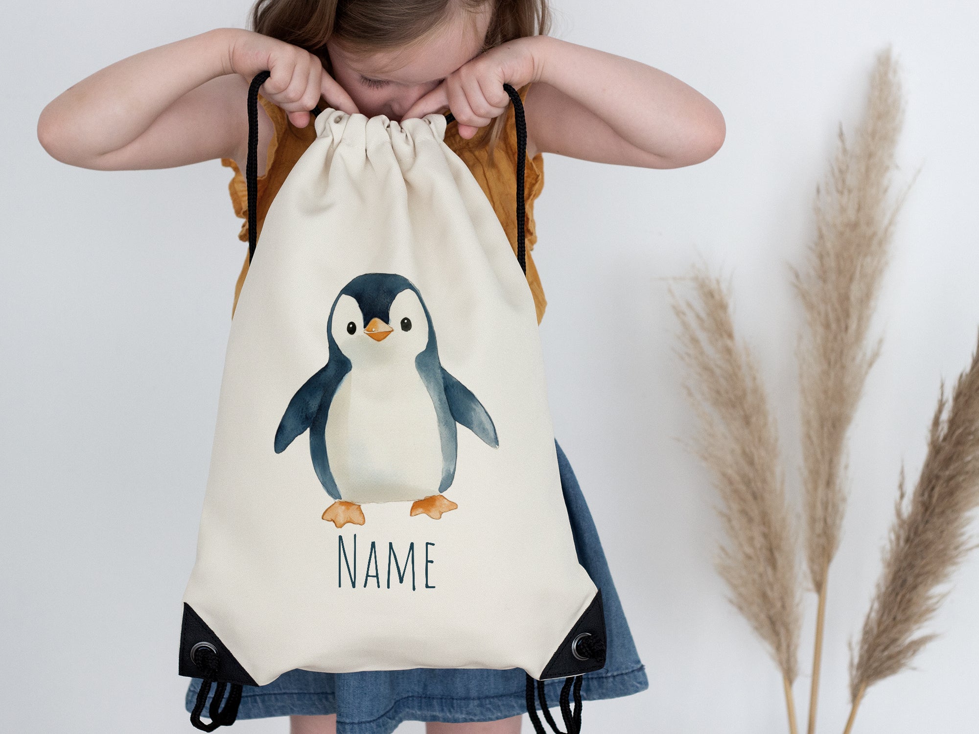 Turnbeutel Pinguin