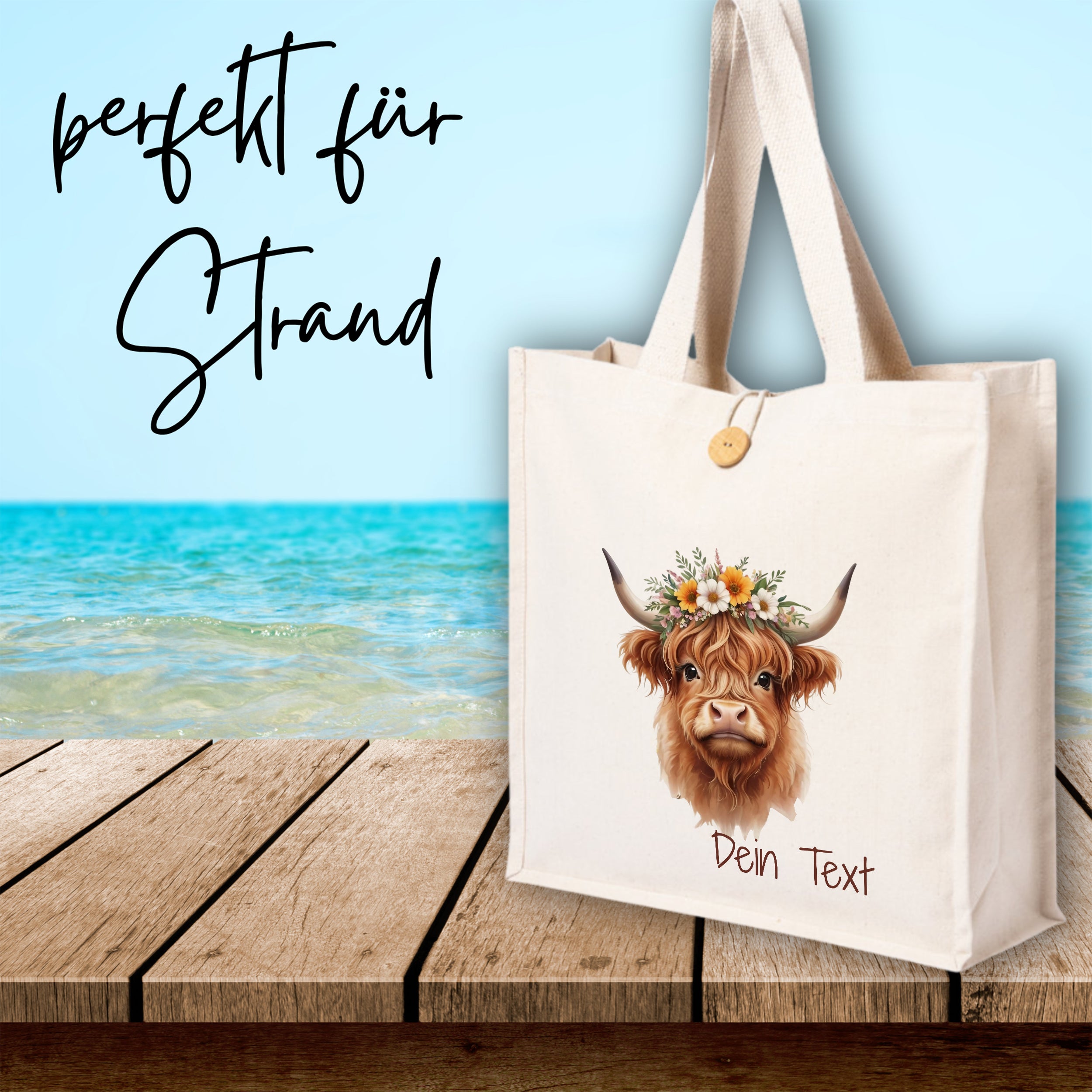 Tasche Highland Rind