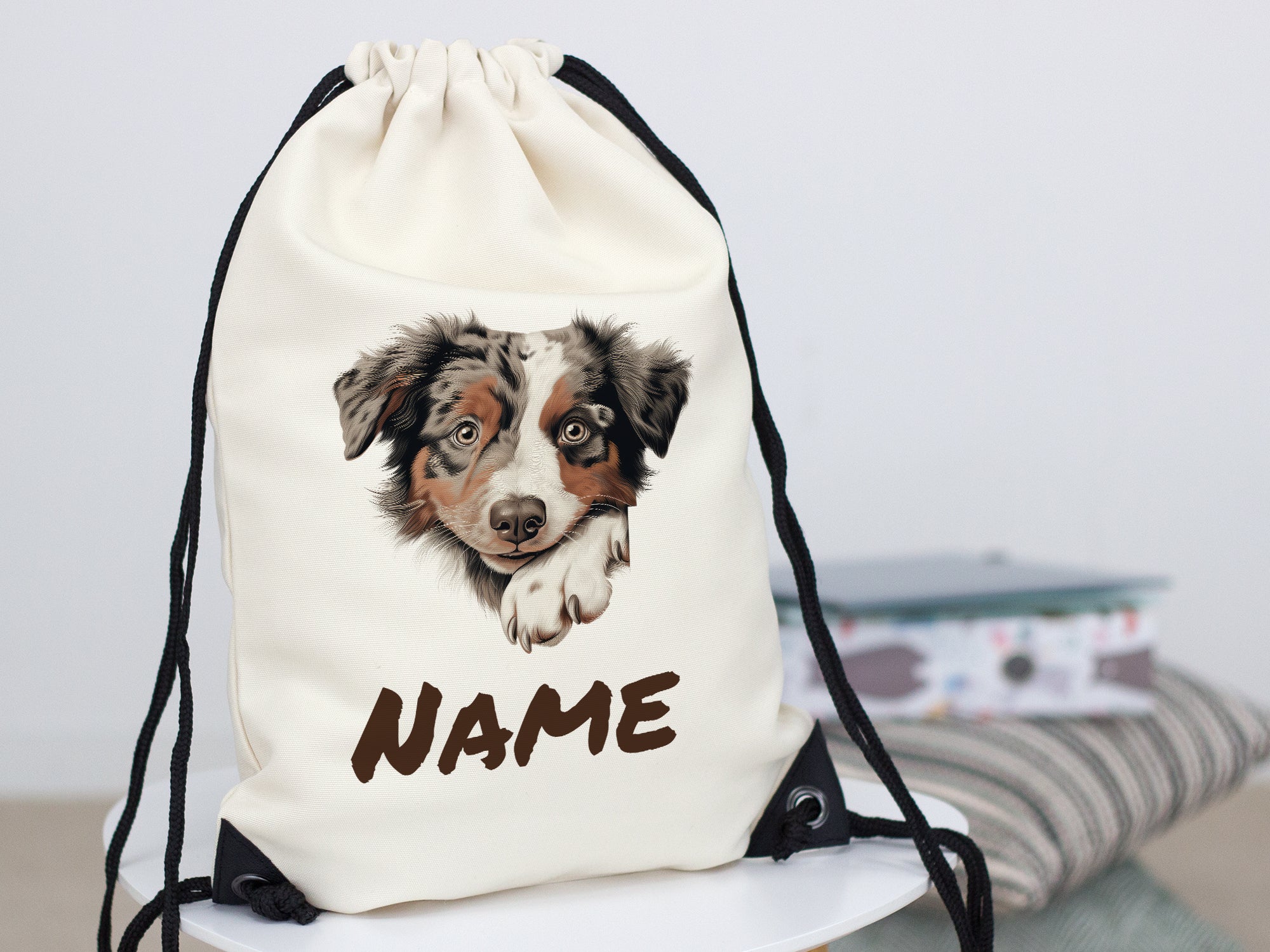 Turnbeutel Australischer Schäferhund