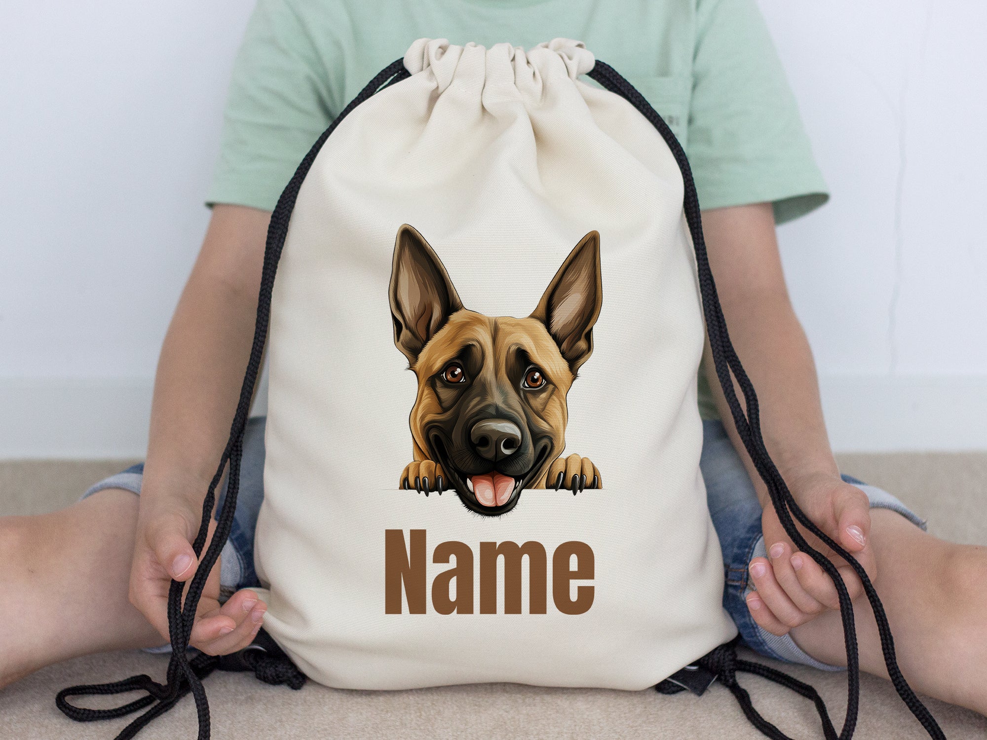 Turnbeutel Schäferhund