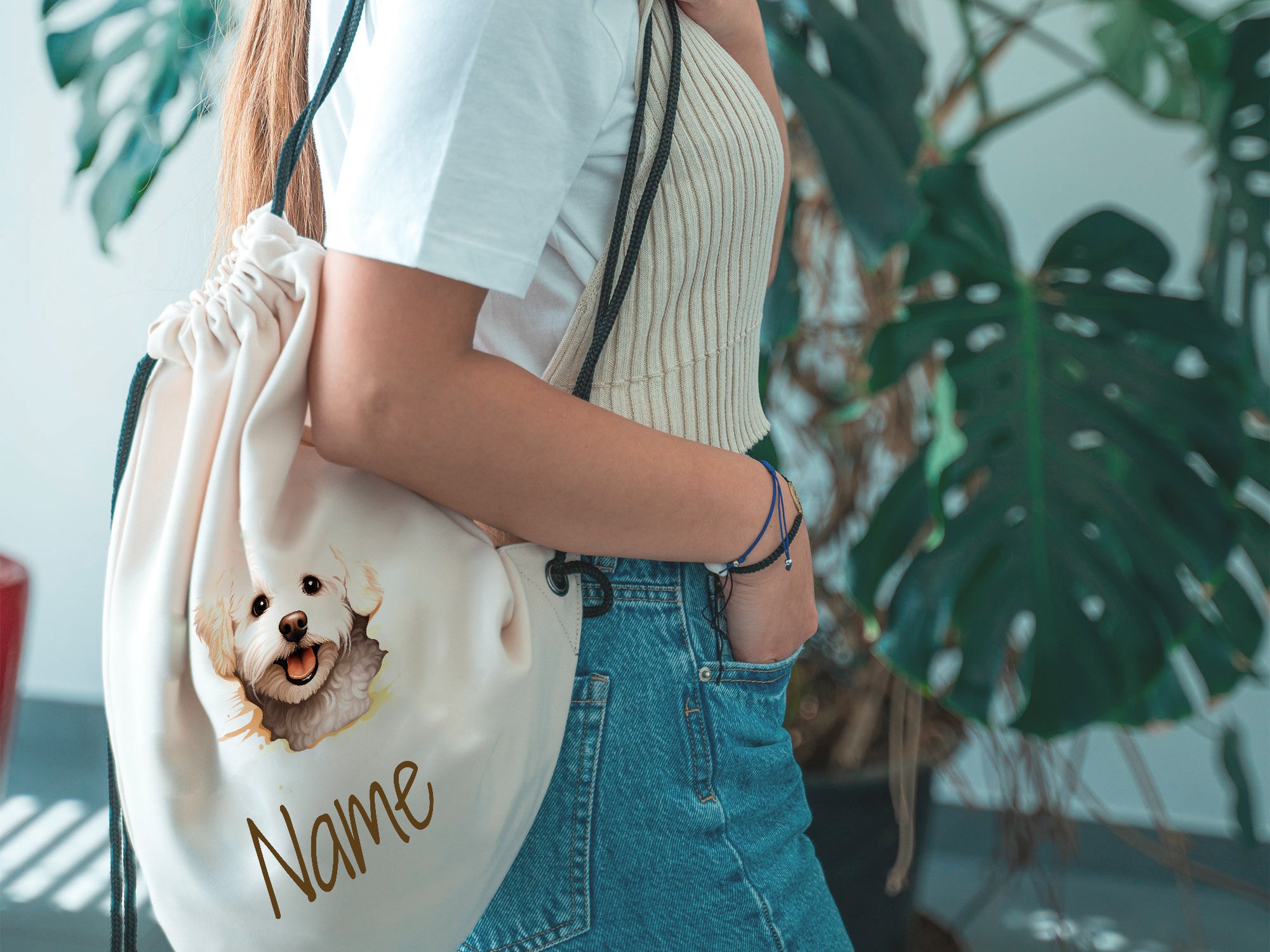 Turnbeutel Bichon Frise