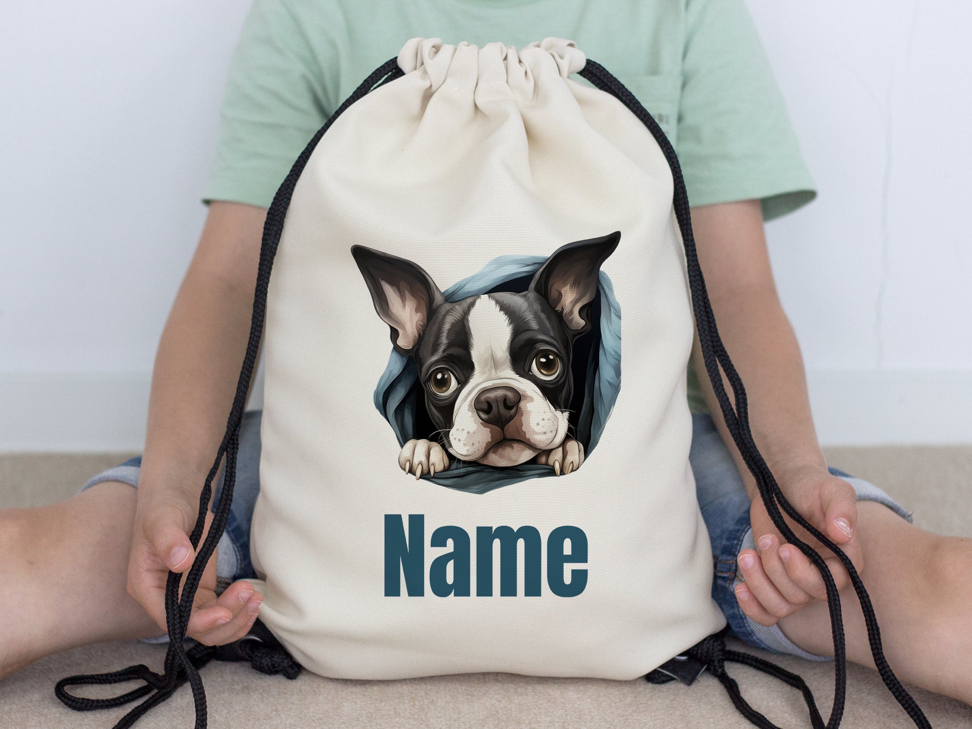 Turnbeutel Boston Terrier