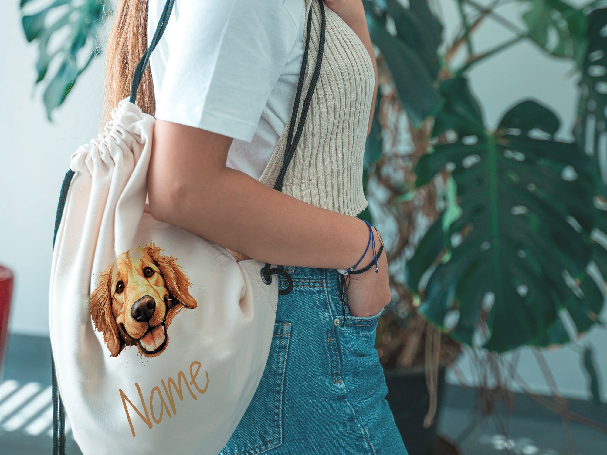 Turnbeutel Golden Retriever