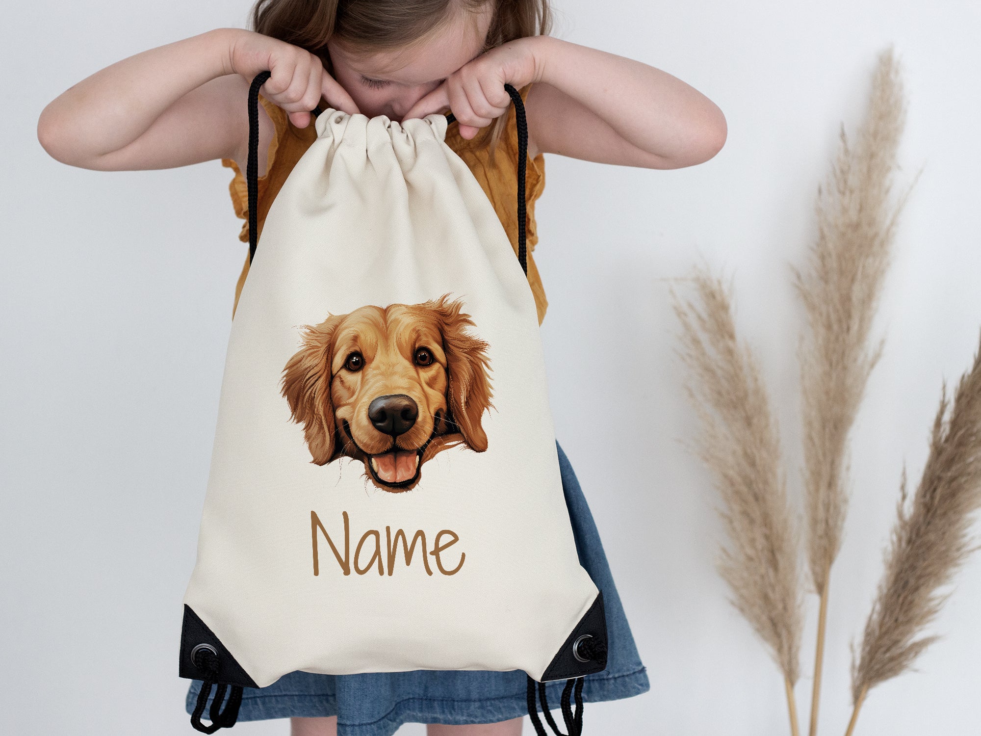 Turnbeutel Golden Retriever