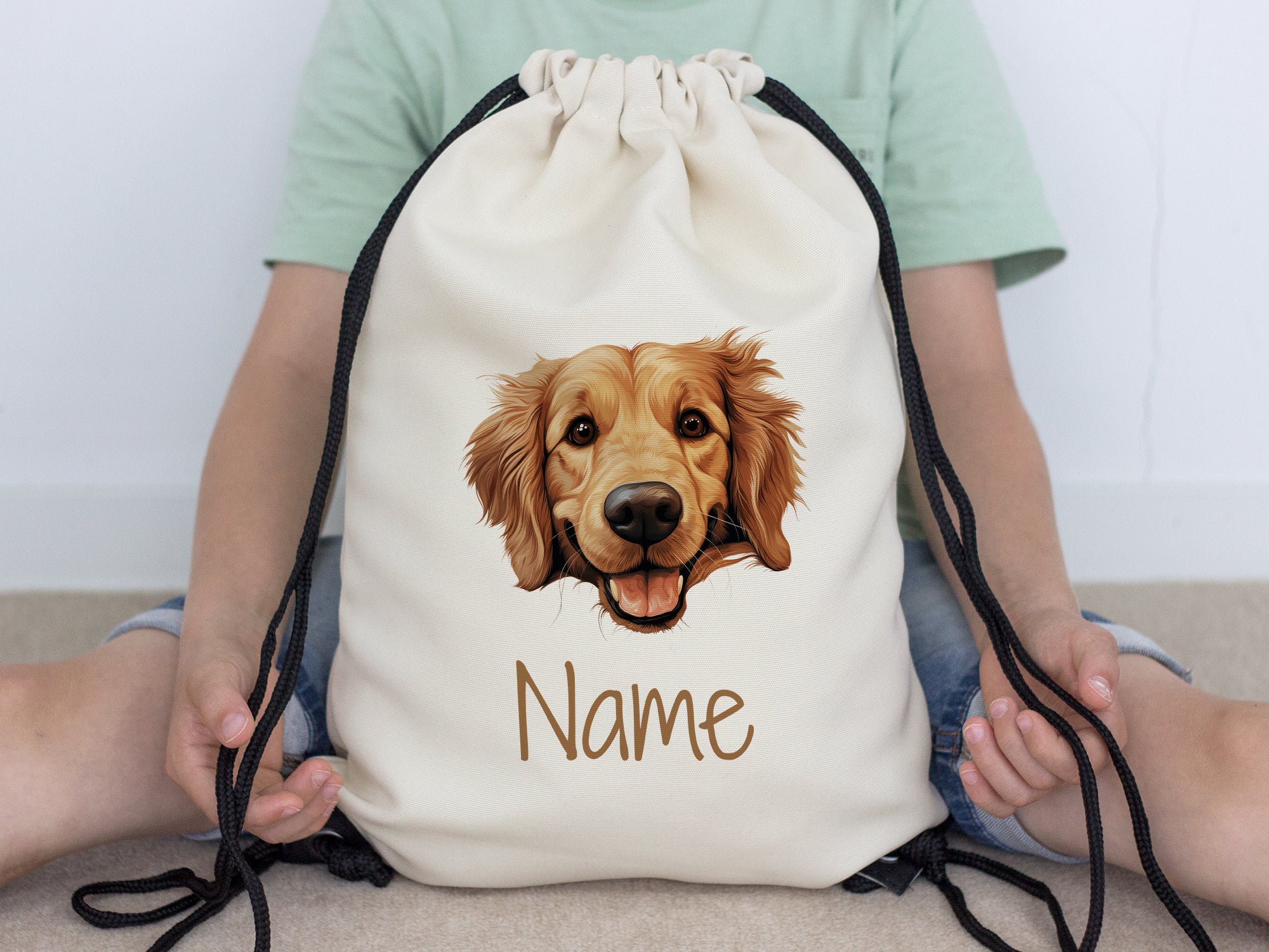 Turnbeutel Golden Retriever