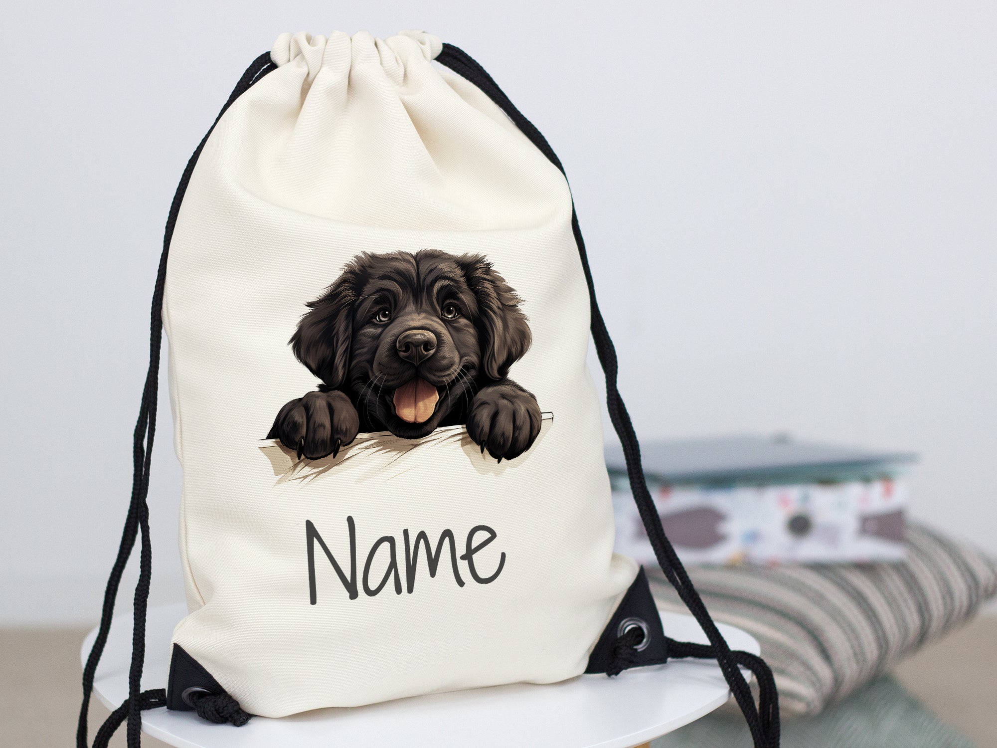 Turnbeutel Neufundlander