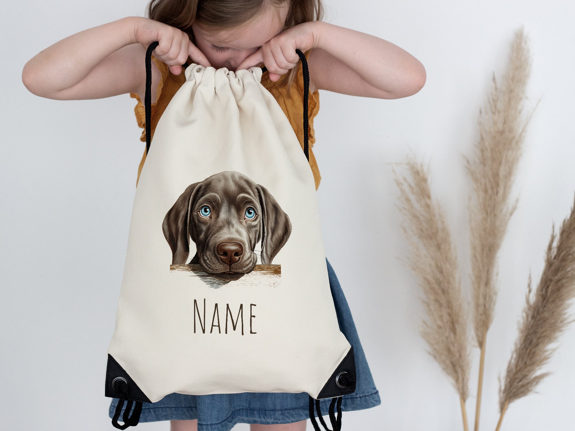 Turnbeutel Weimaraner